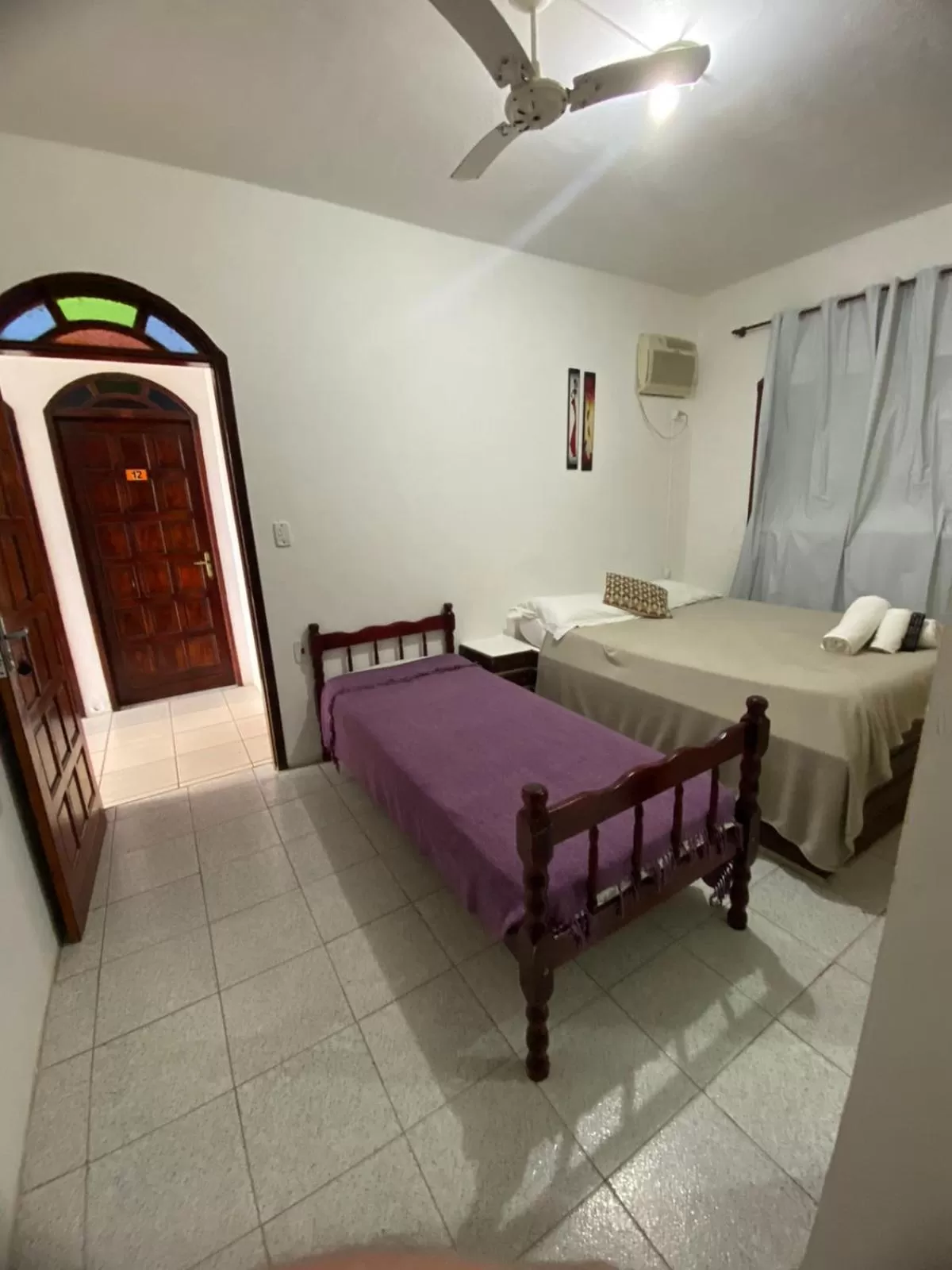 Bed in Pousada Porto Búzios