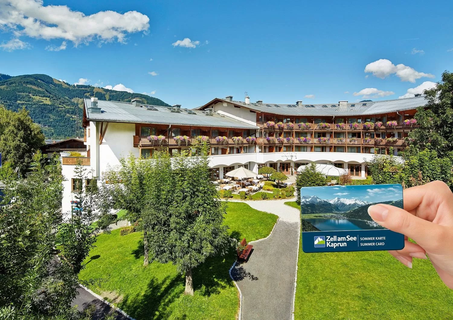 Property building in Das Alpenhaus Kaprun
