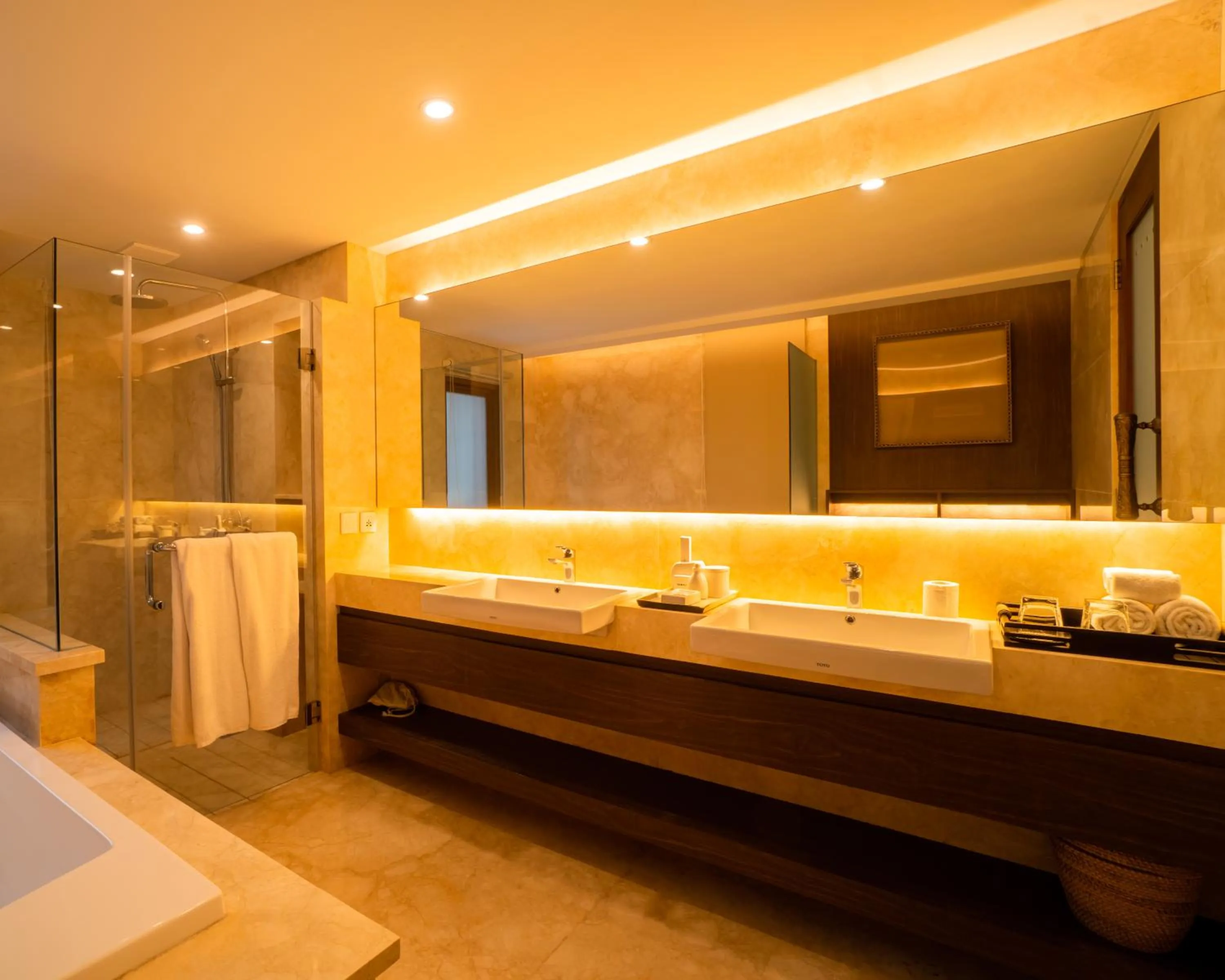 Bathroom in Royal Kamuela Villas & Suites at Monkey Forest Ubud - Adult Only