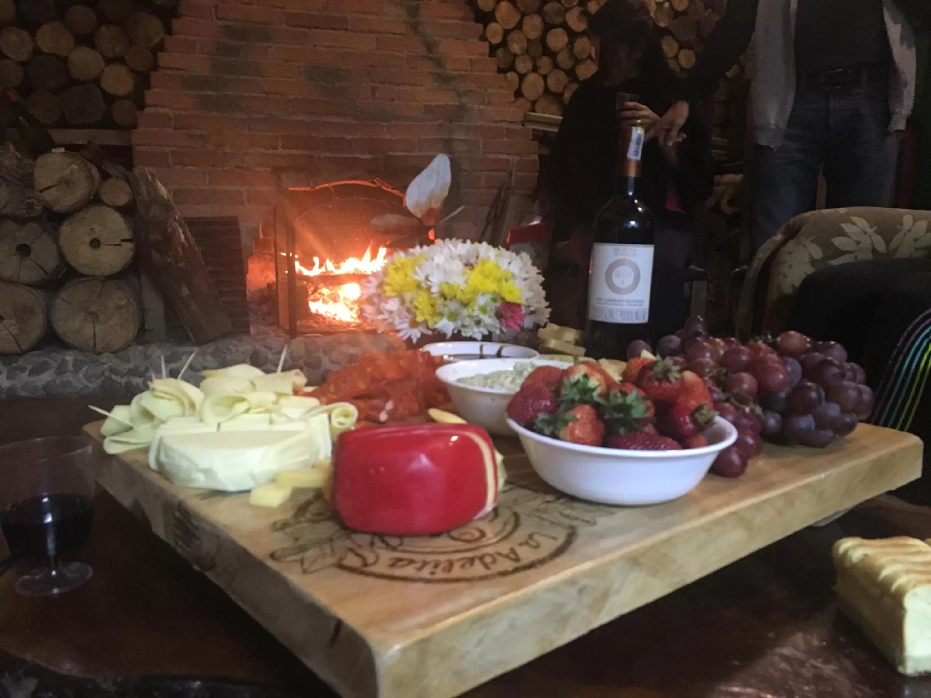 Communal lounge/ TV room in Finca Campestre La Adelita B&B