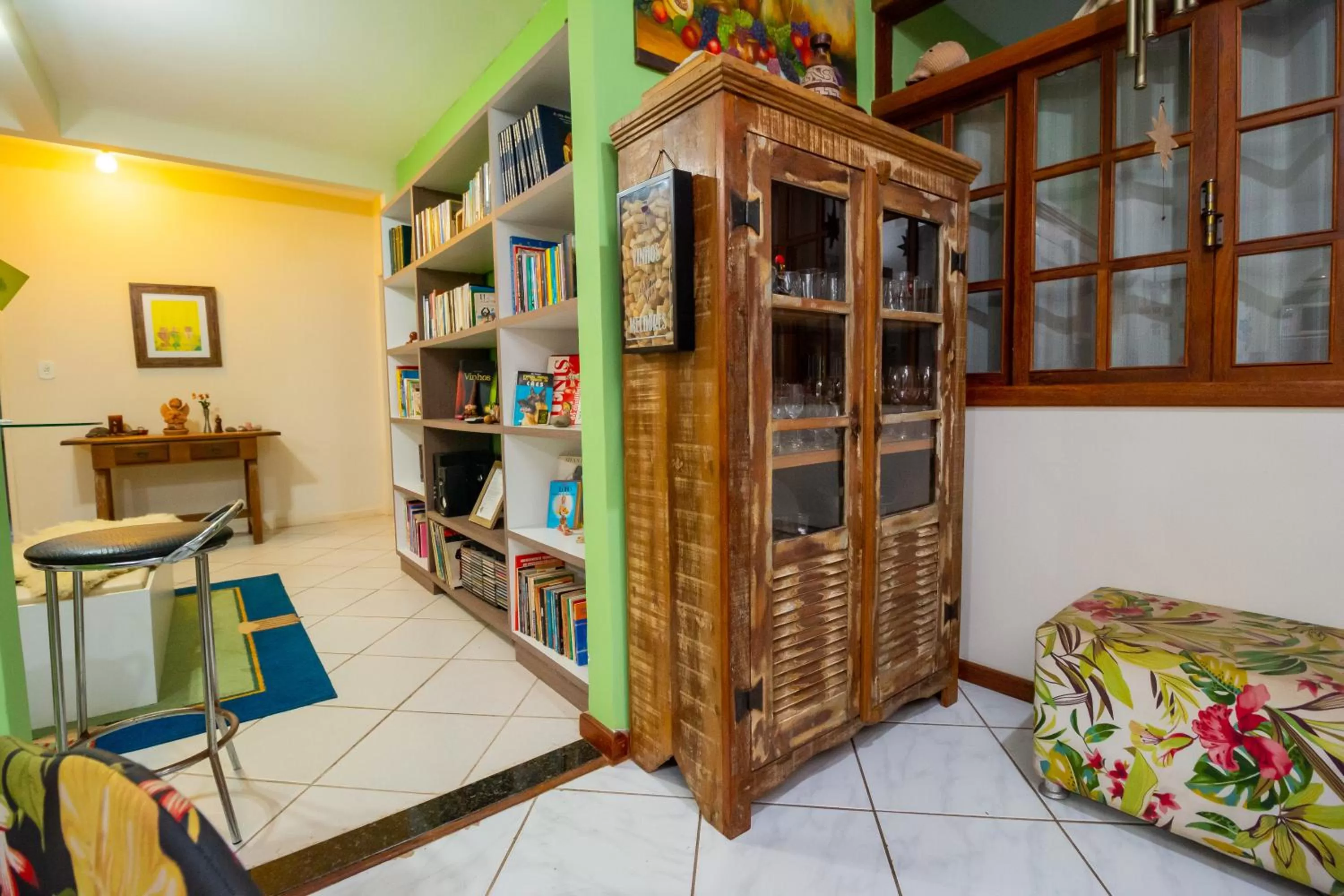 Living room in A Casa Morro do Moreno