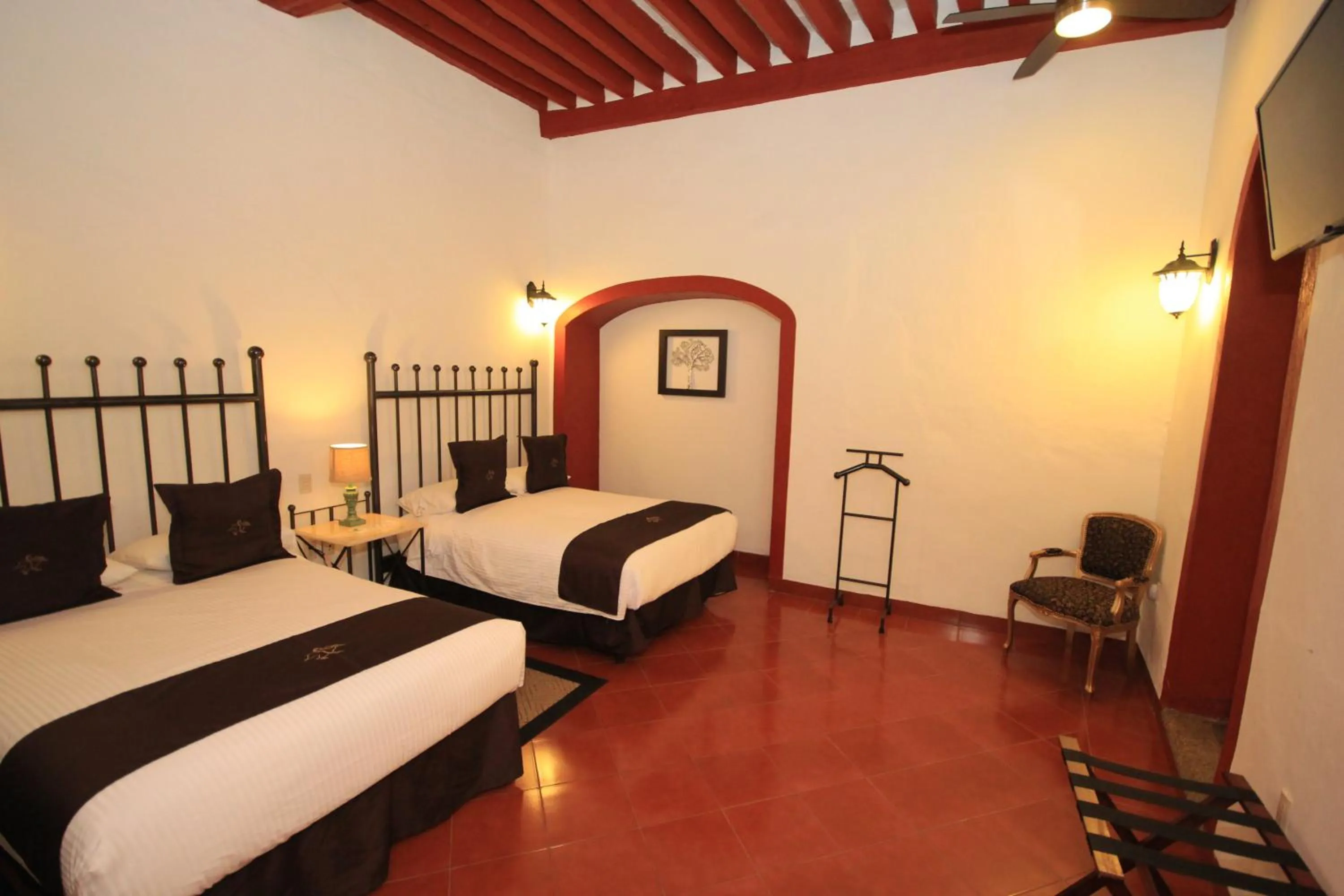 Bed in Hotel Santa Regina