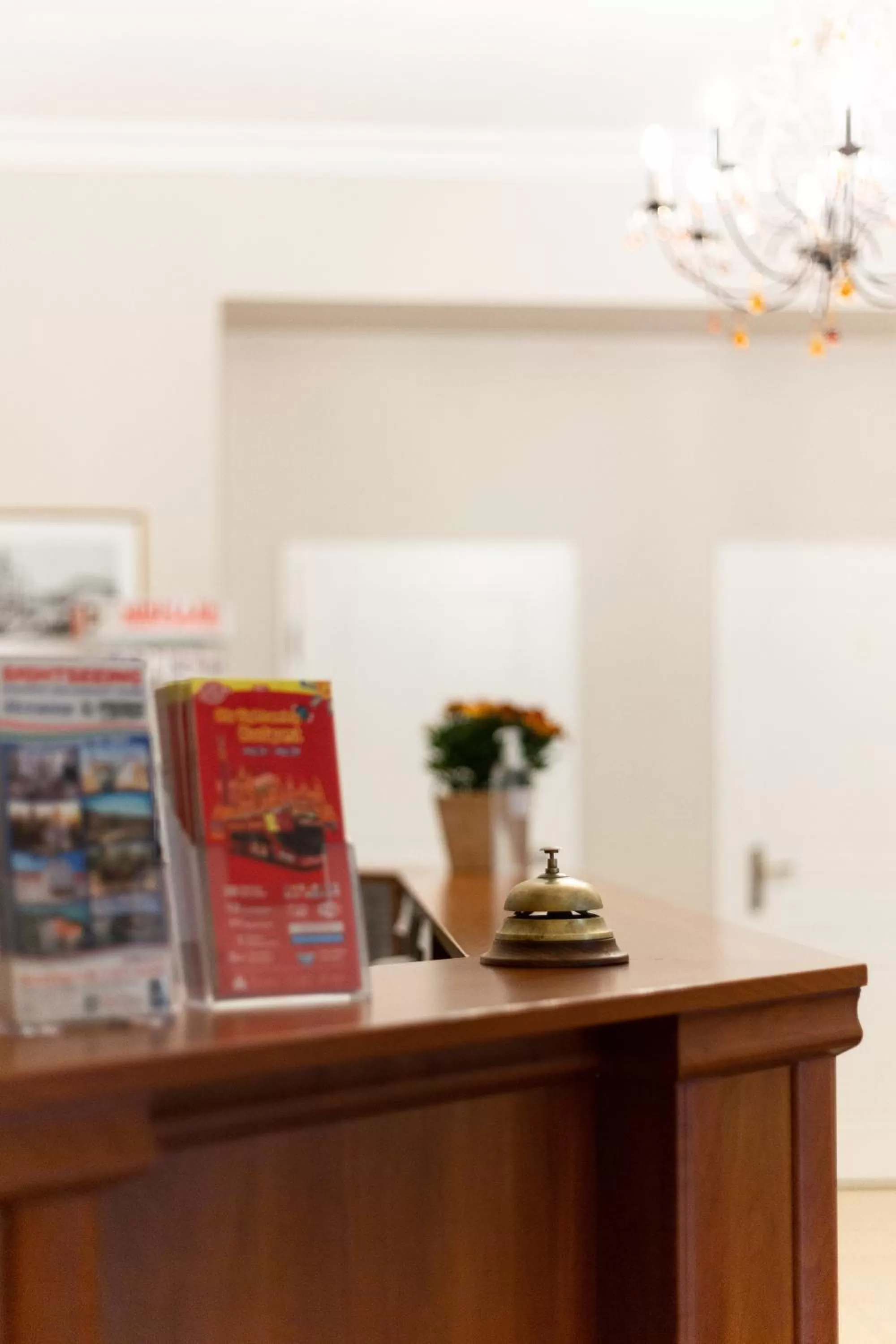 Lobby or reception in Budapest Panorama Central