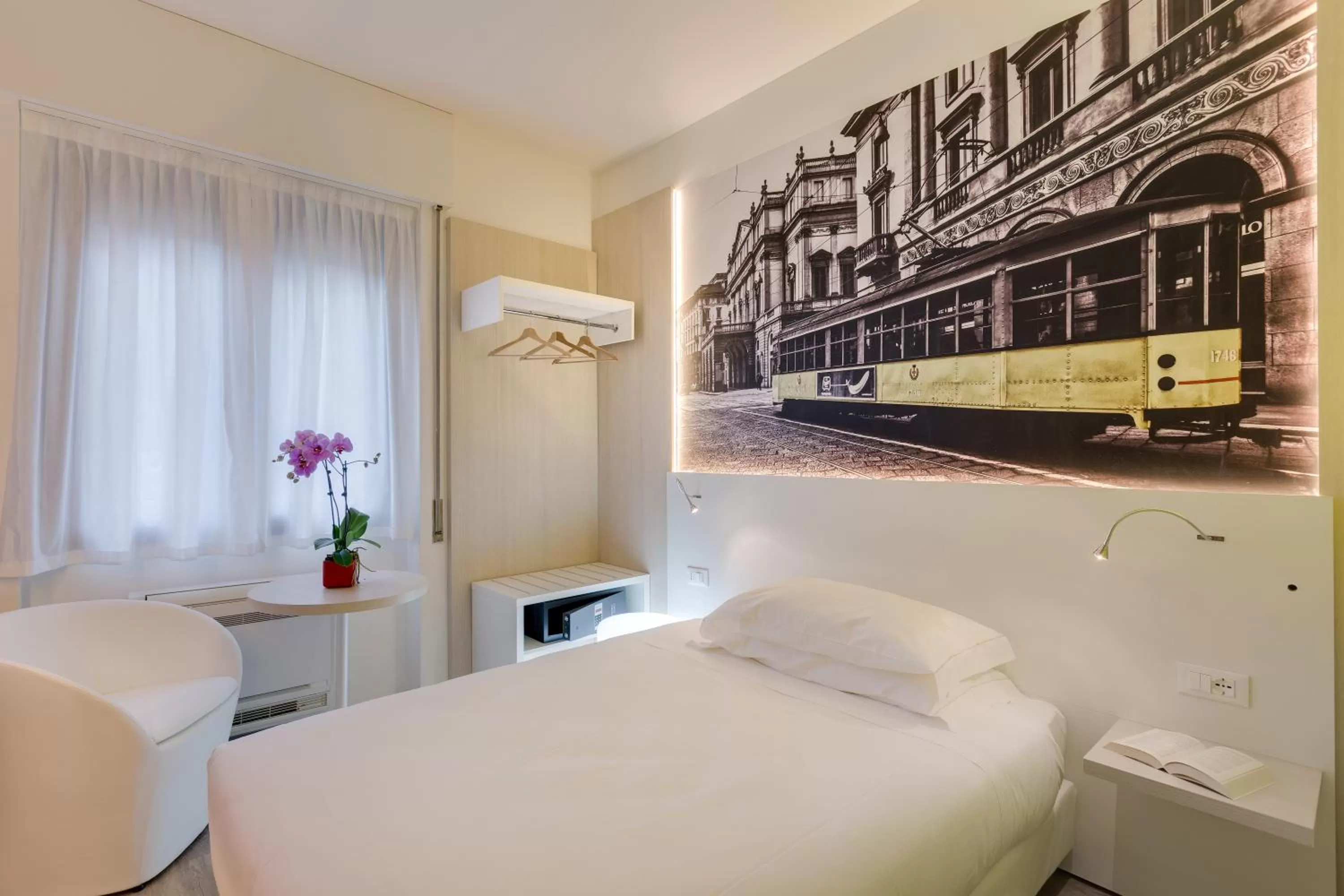 Photo of the whole room, Bed in Kleos Hotel Milano Città Studi by Kleos Group Collection