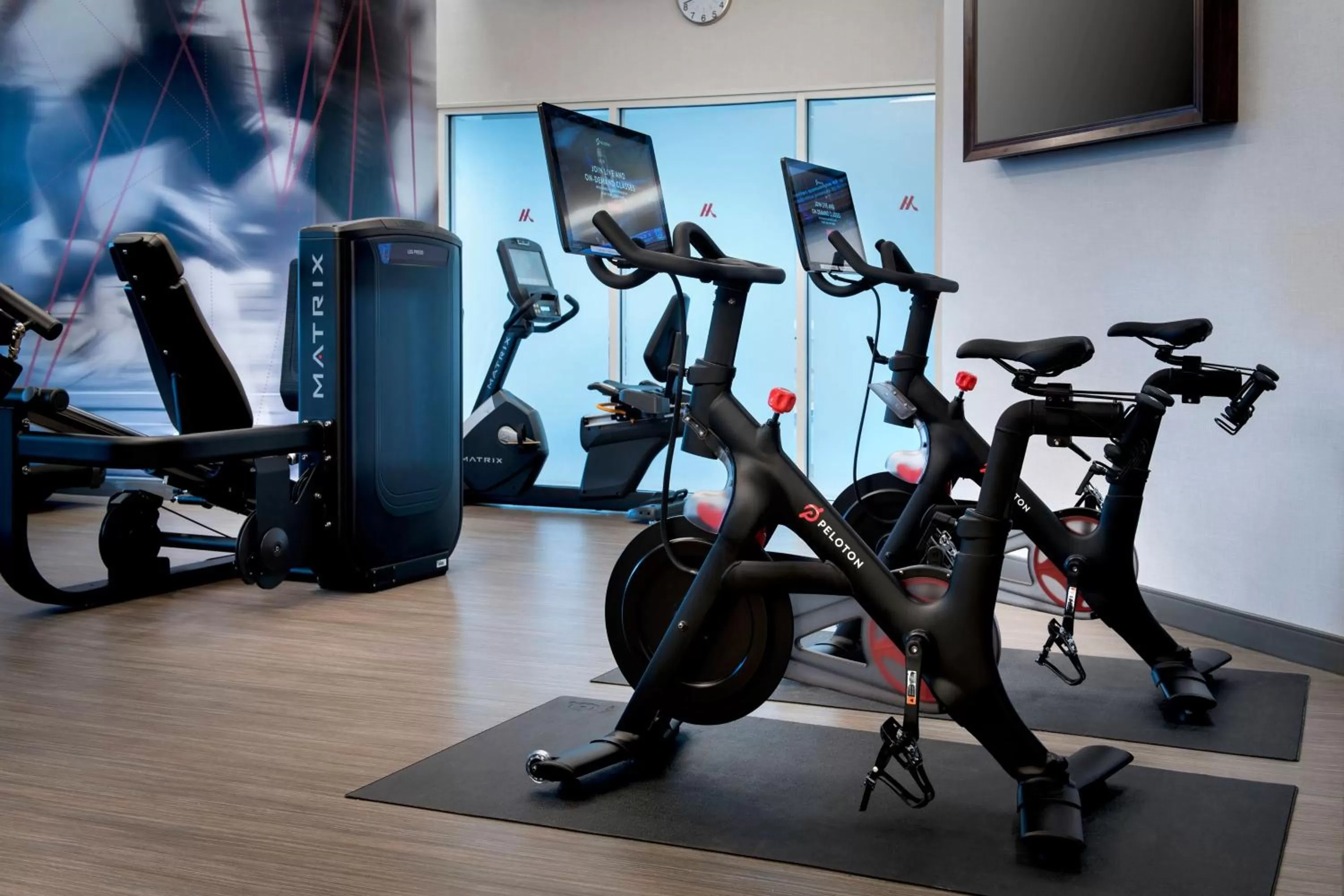 Fitness centre/facilities in Bridgewater Marriott