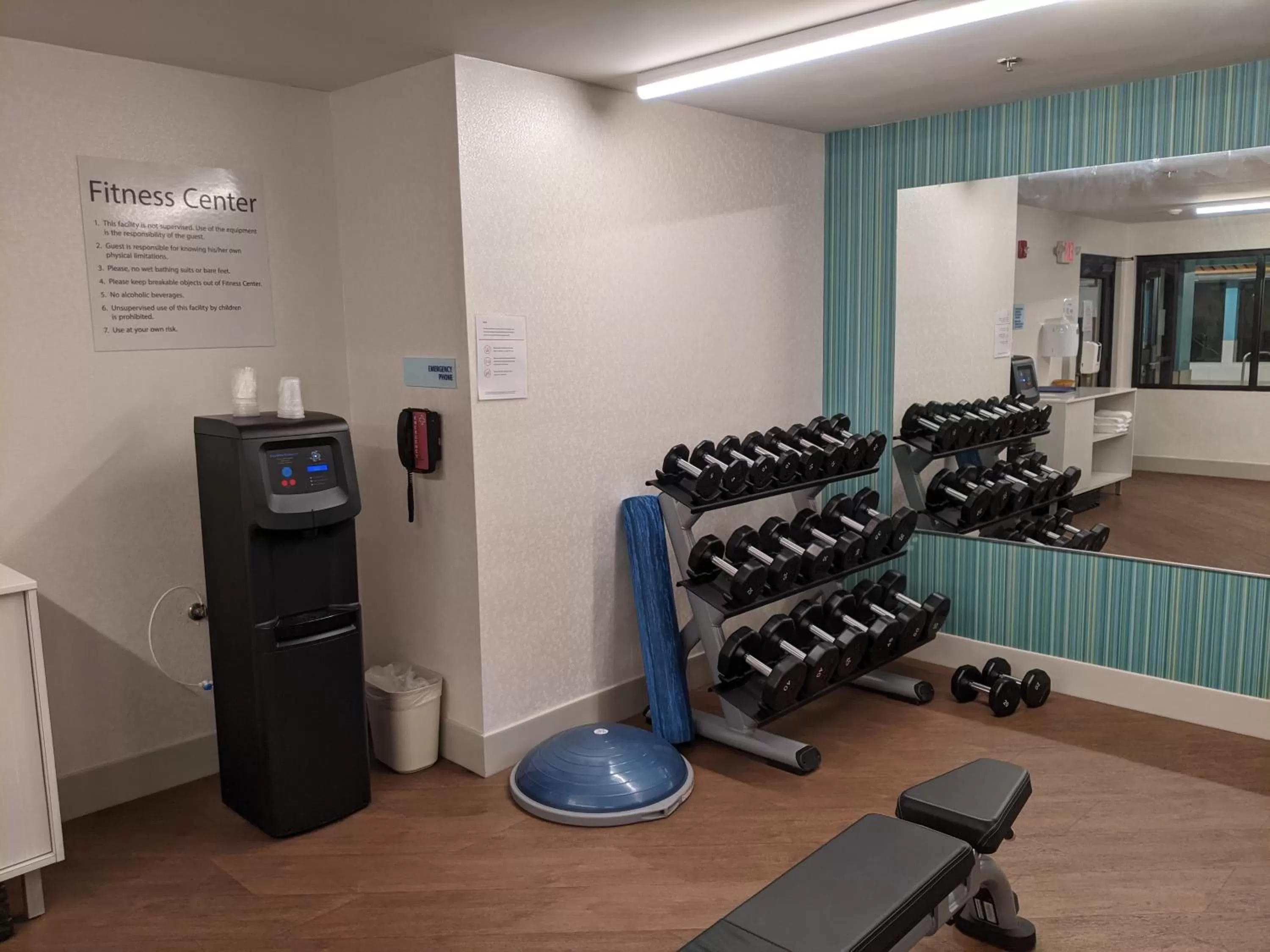 Fitness centre/facilities in Holiday Inn Express South Burlington by IHG