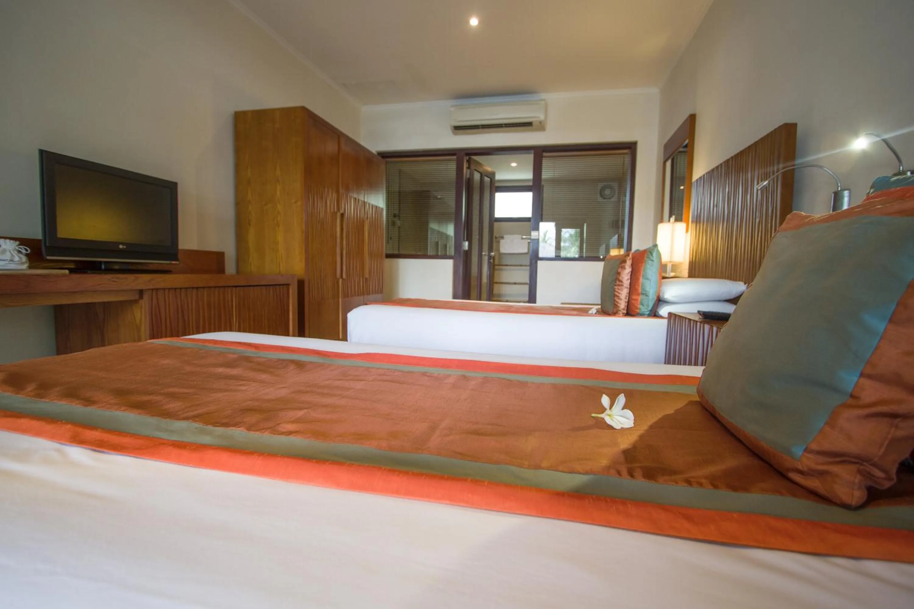 Photo of the whole room, Bed in Blue Ocean Resort