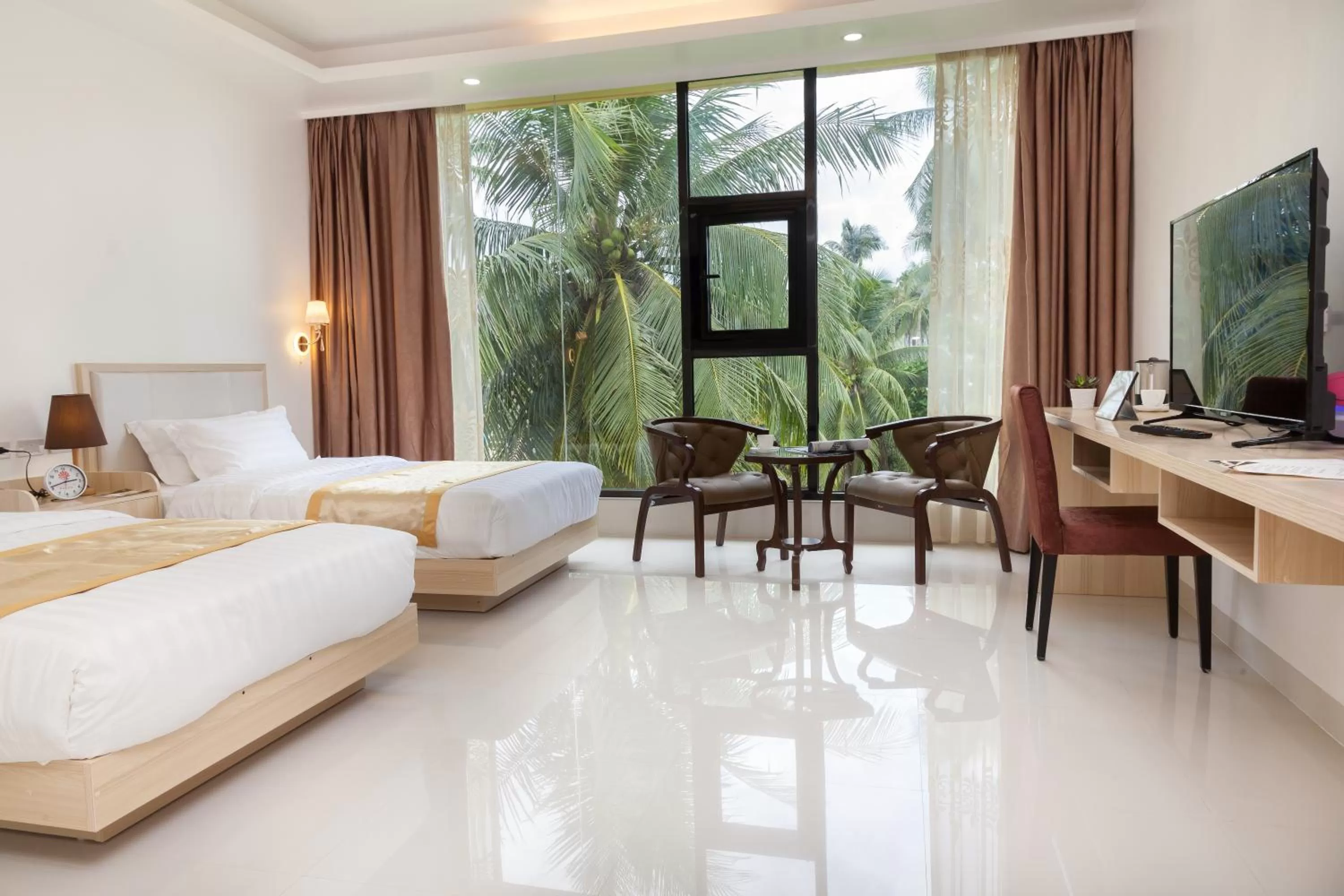 Photo of the whole room, Bed in One El Nido Suite