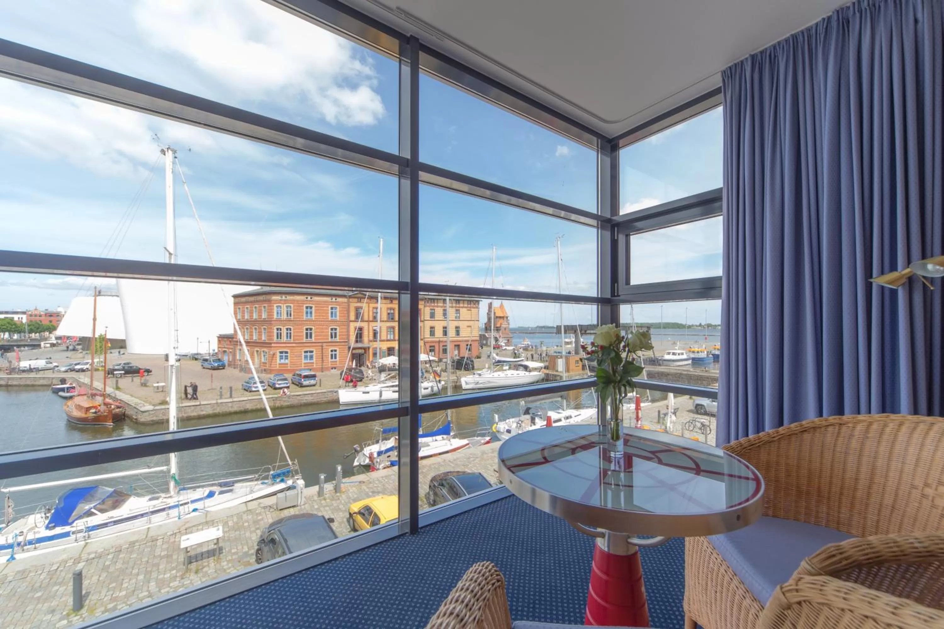 View (from property/room) in Hotel Kontorhaus Stralsund