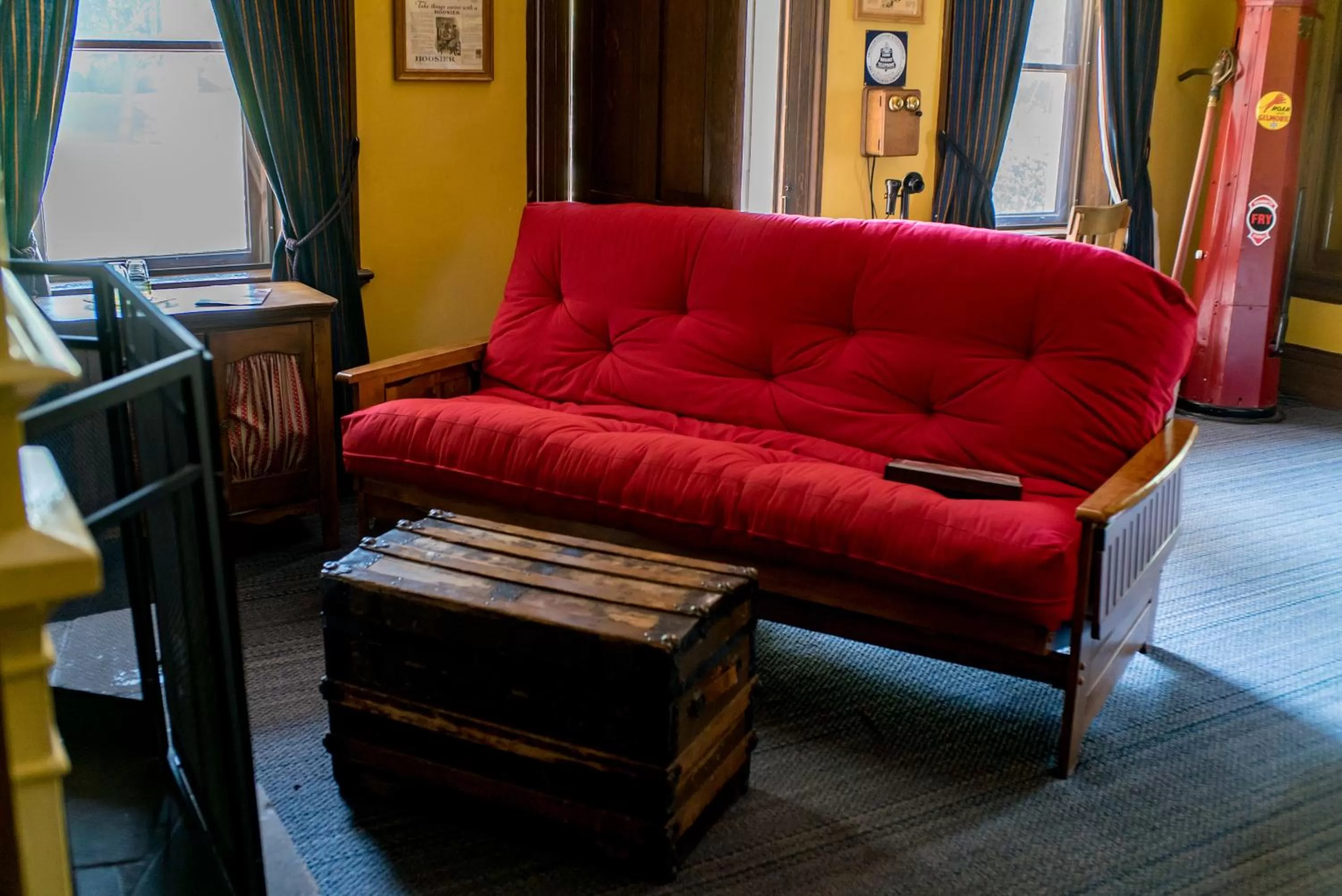 Decorative detail in The Mulberry Inn -An Historic Bed and Breakfast