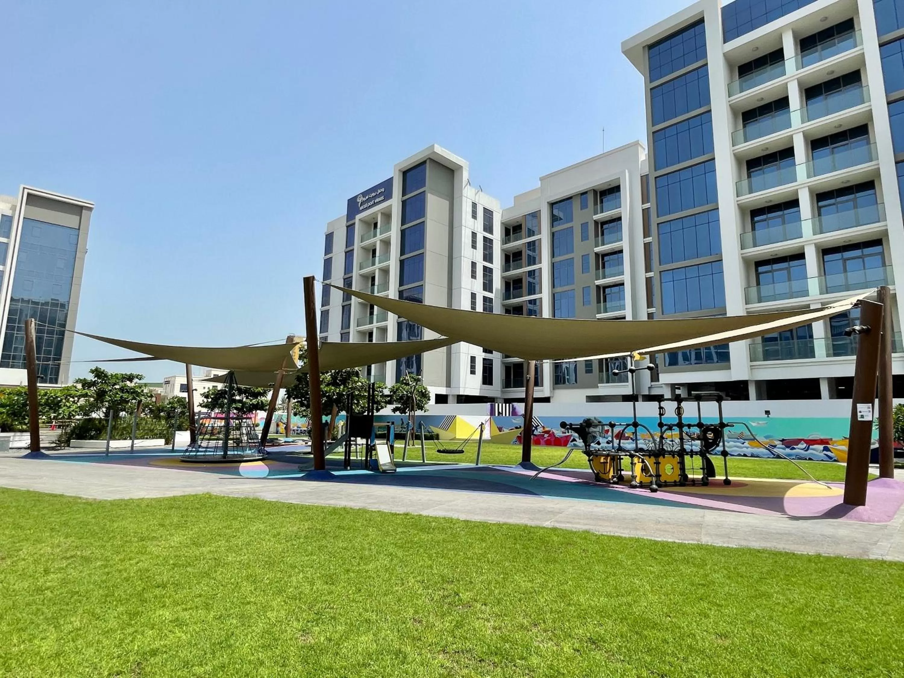 Property building in Hyatt Place Dubai Jumeirah Residences