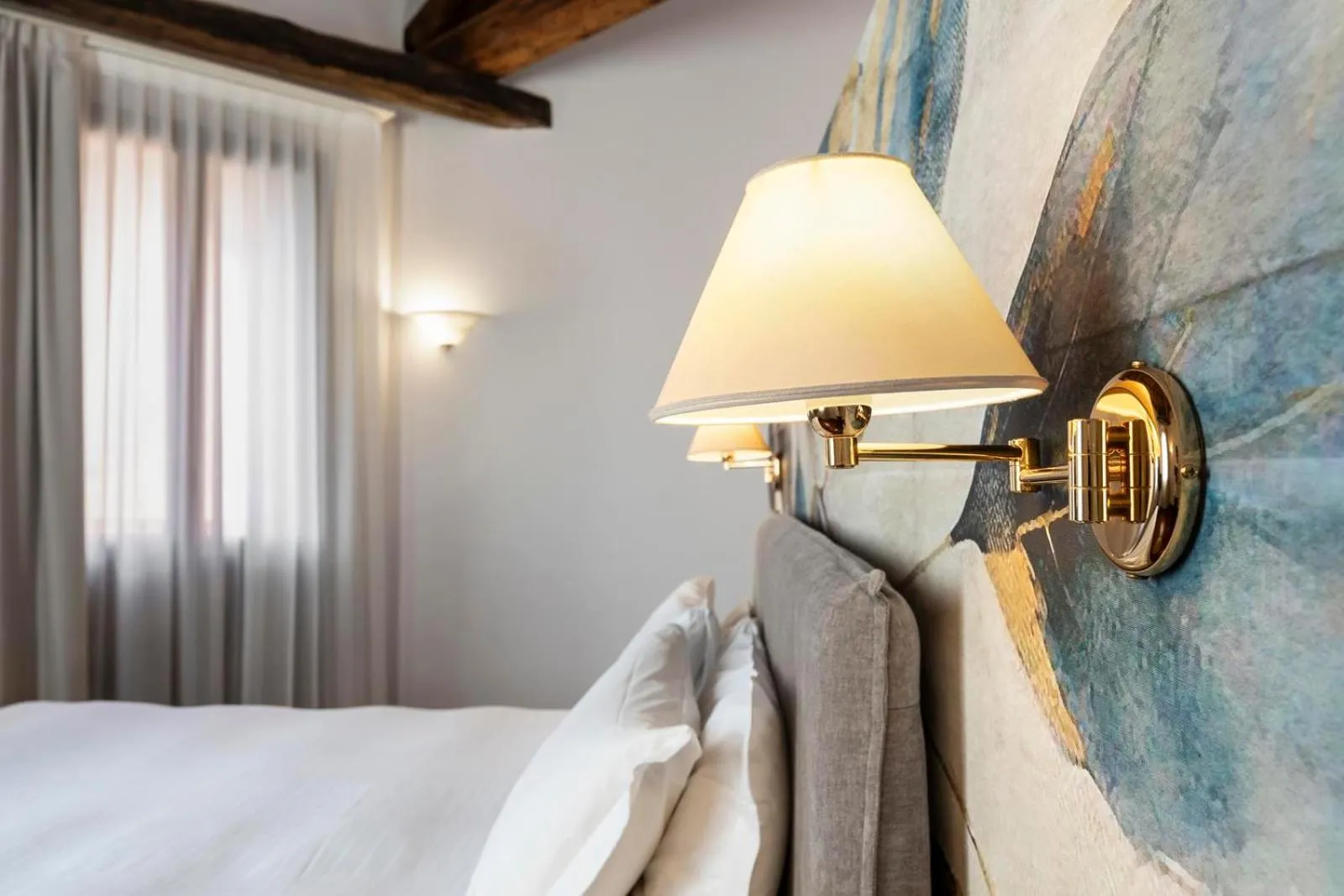 Bedroom, Bed in Hotel Alle Acque