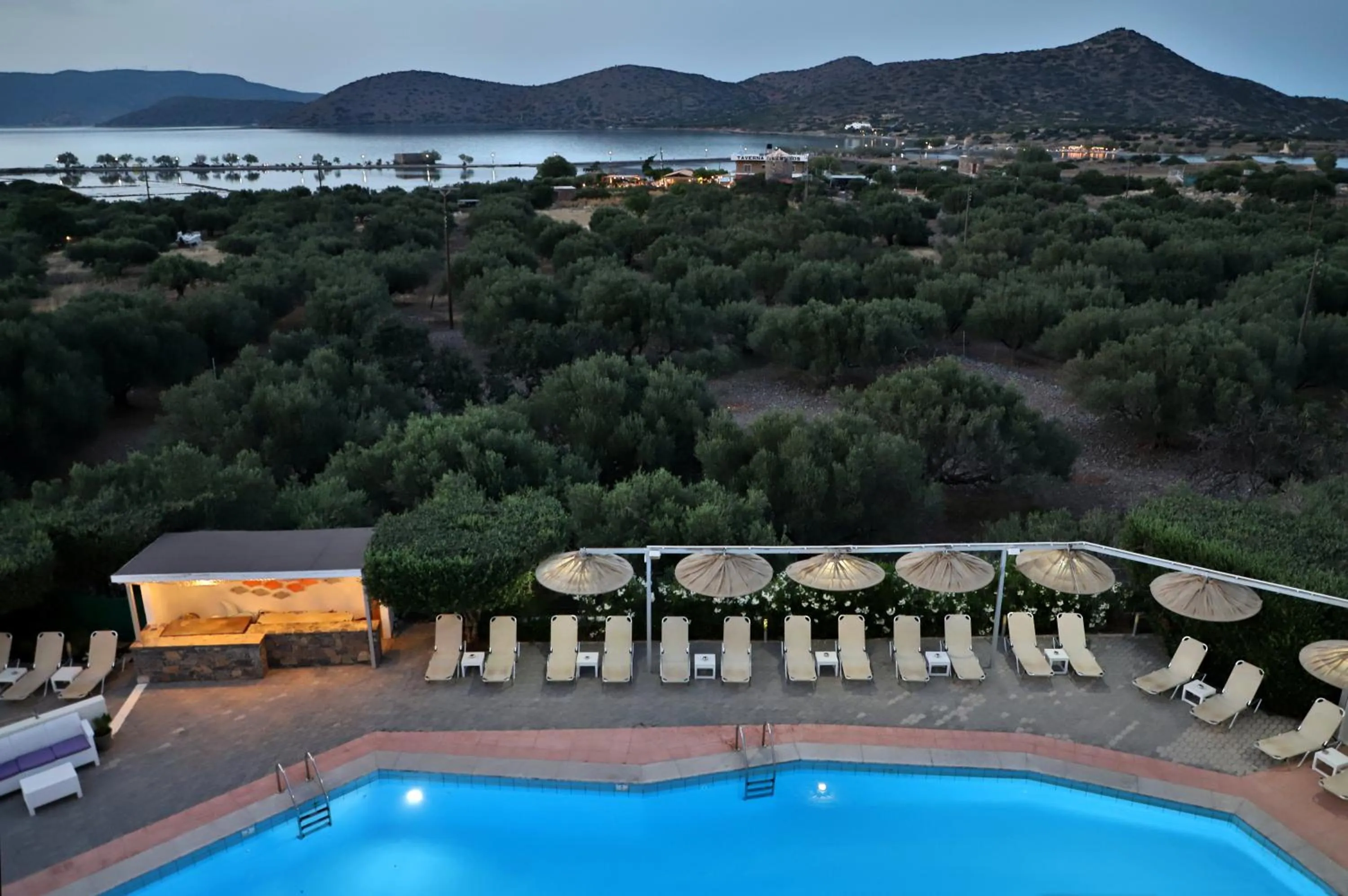 Property building in Elounda Krini Hotel