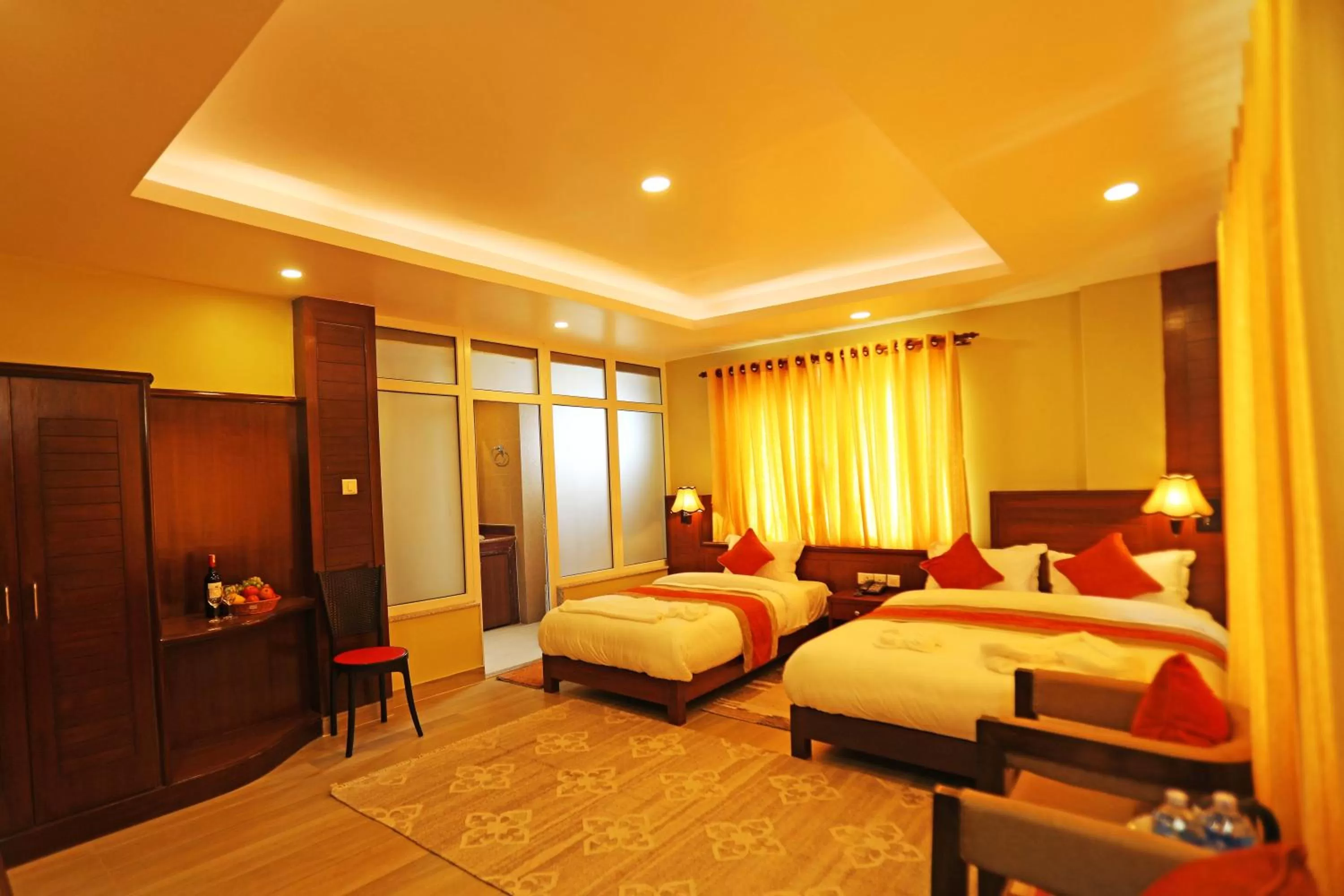 Bed in Hotel The Clock