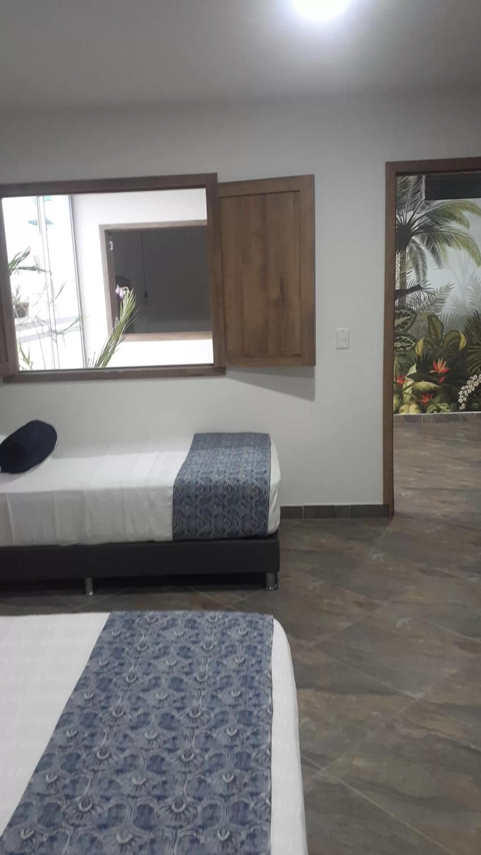 Bed in El Reloj Casa Hotel