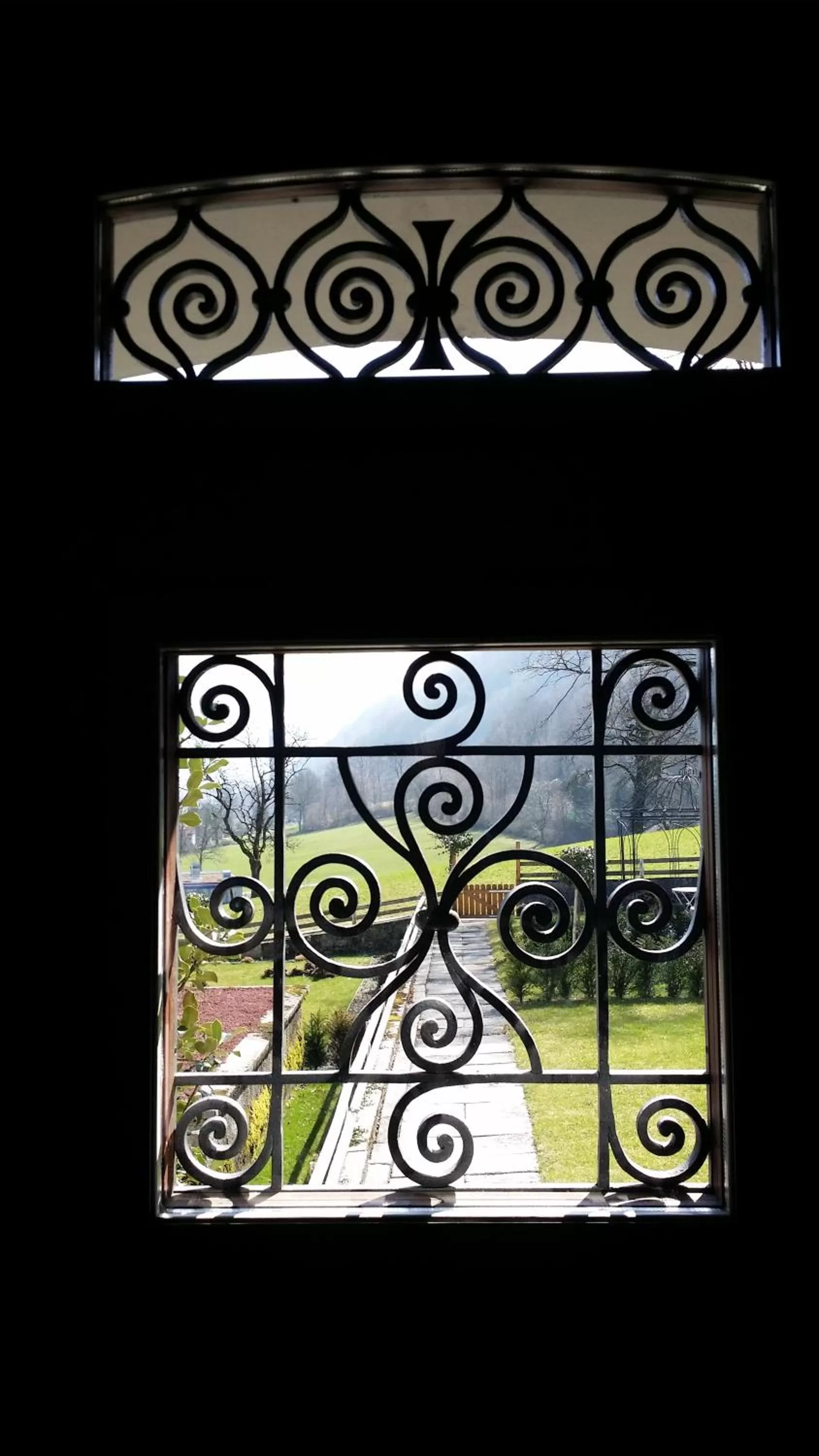 View (from property/room) in BnB Elsenerhaus