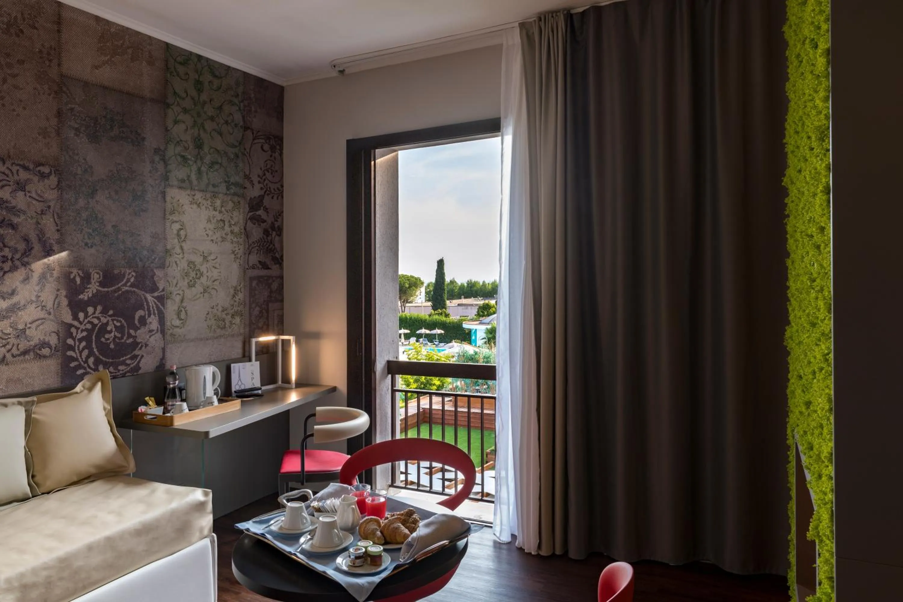 Pool view in Hotel Salus Terme - Adults Only