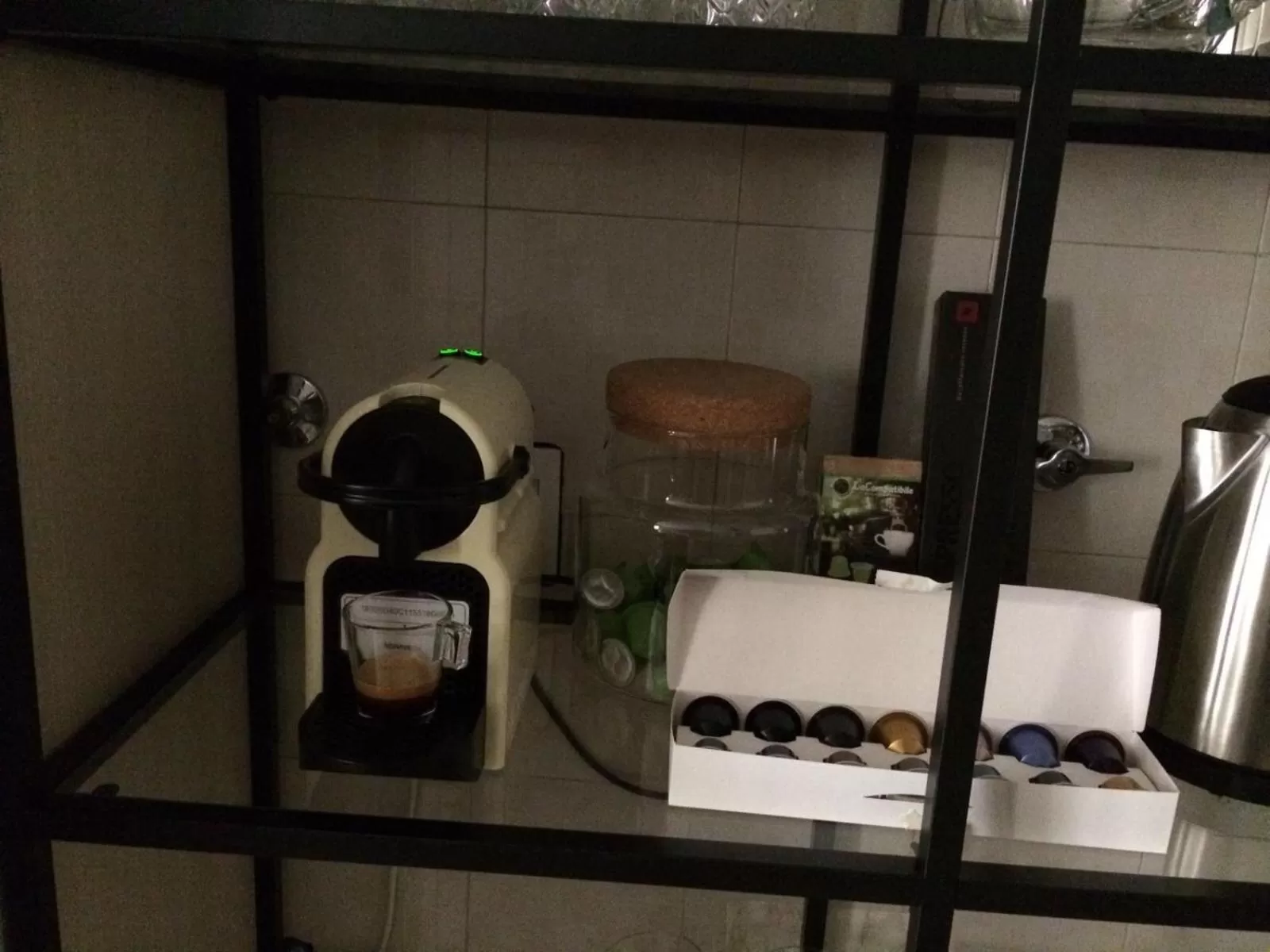 Communal kitchen in Liberty House