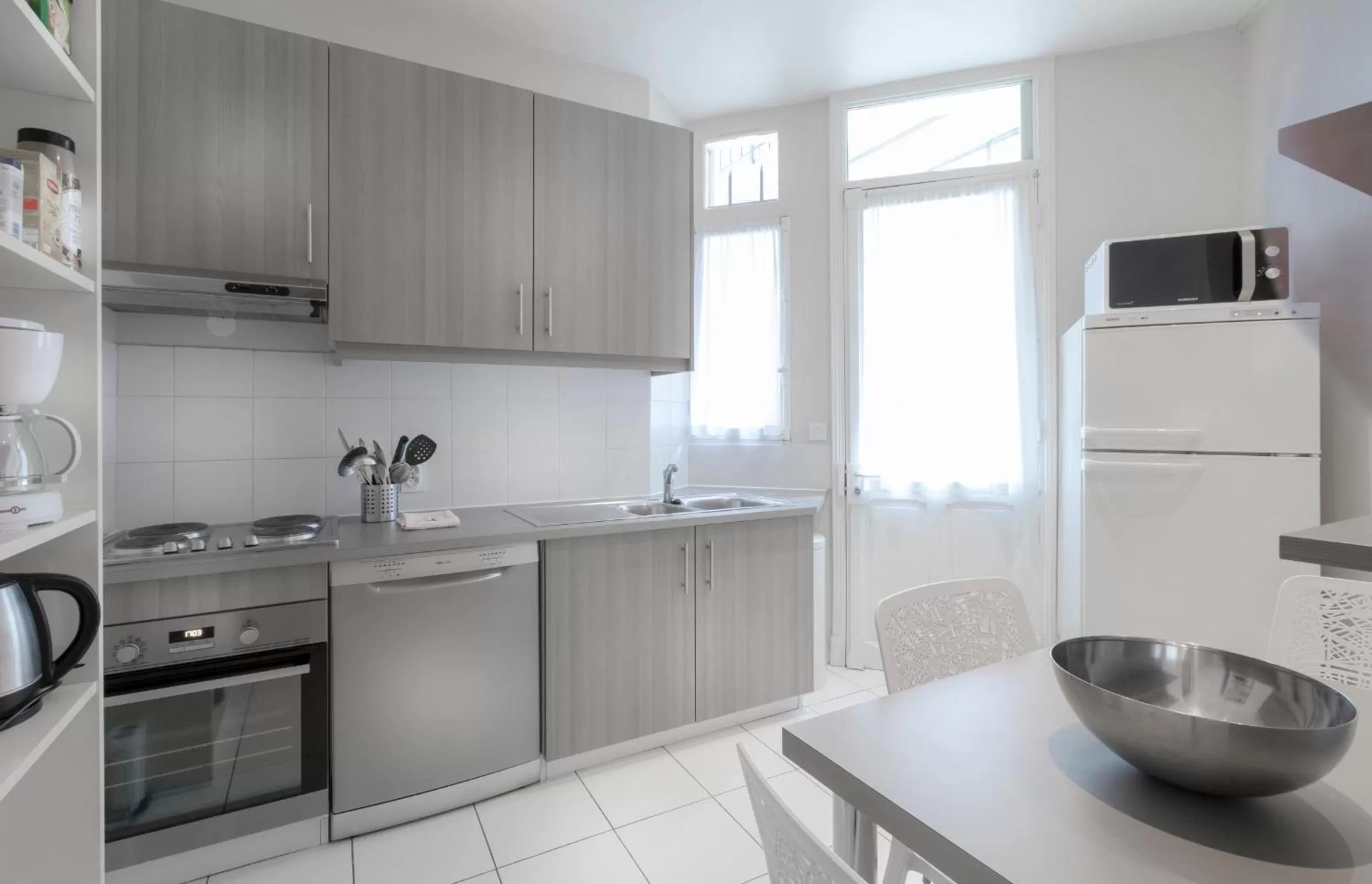 Kitchen or kitchenette in Résidence Charles Floquet