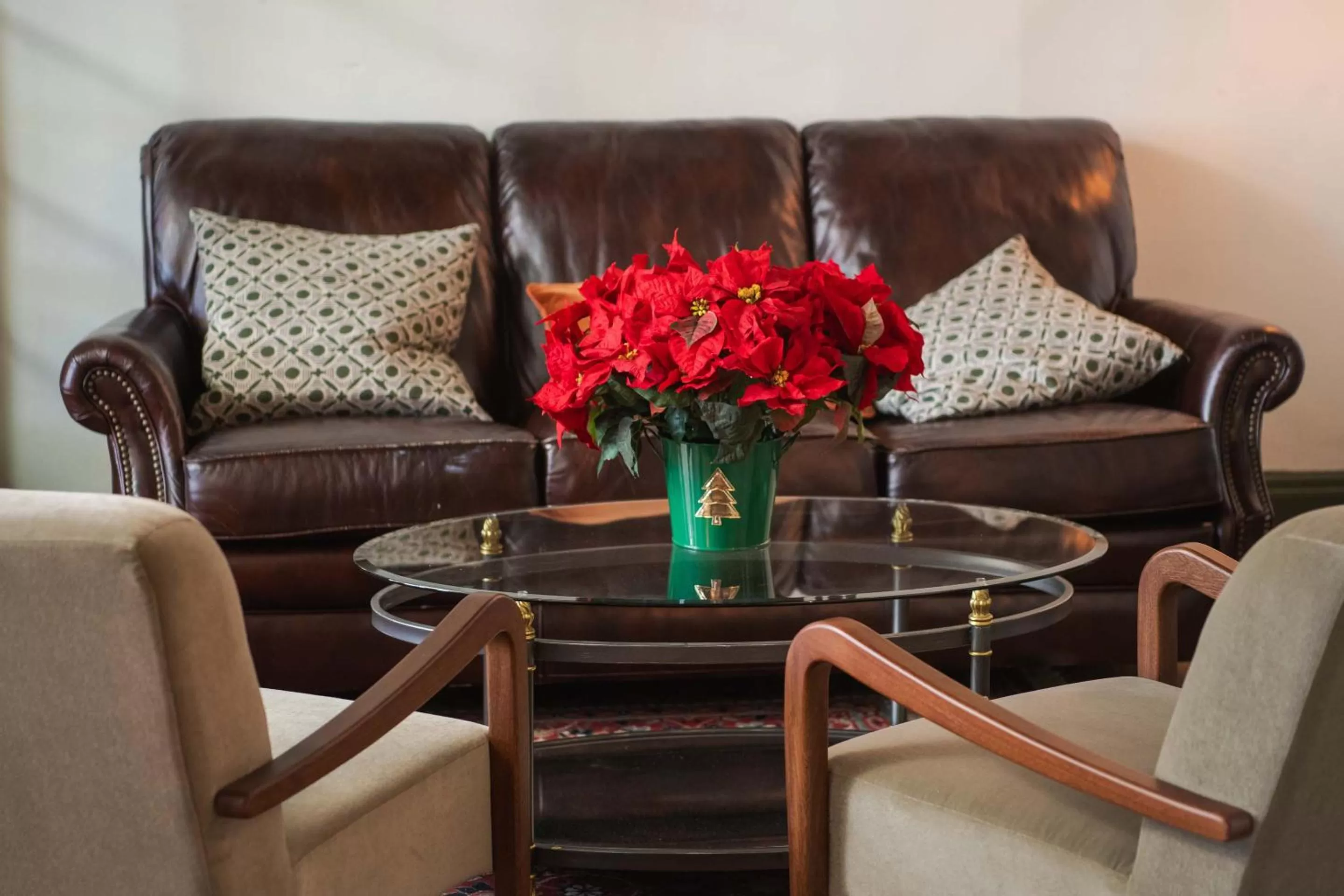 Seating area in The Dewey by The Lenox Collection