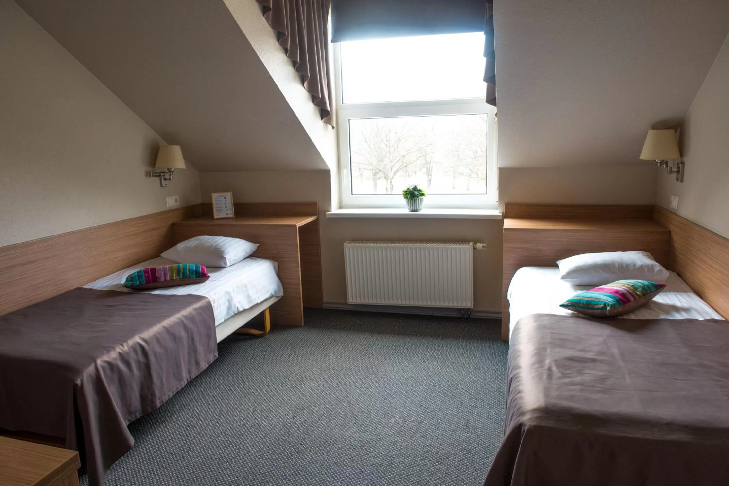 Day, Bed in Hotel Sigulda