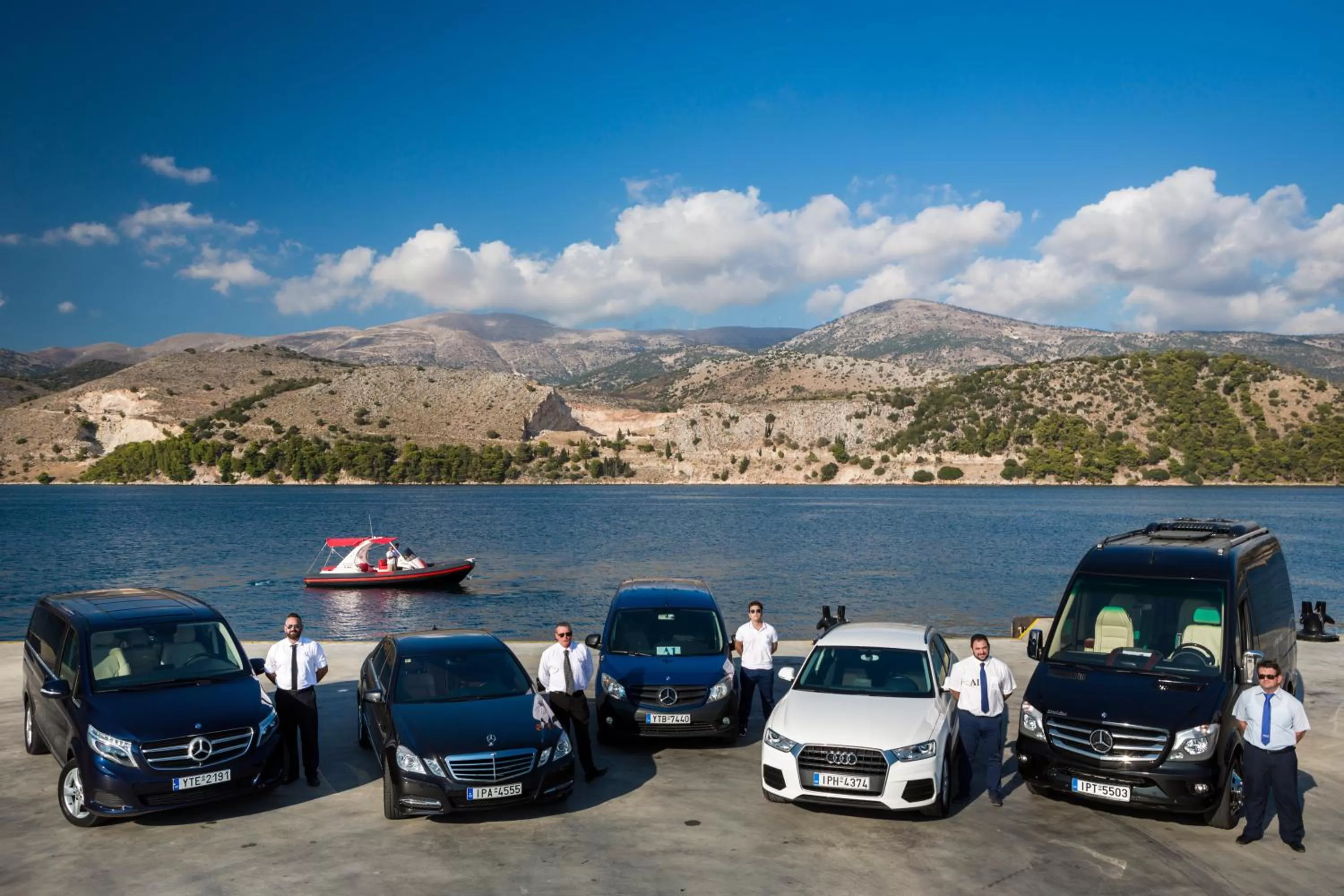 Sea view in Argostoli Marina Suites