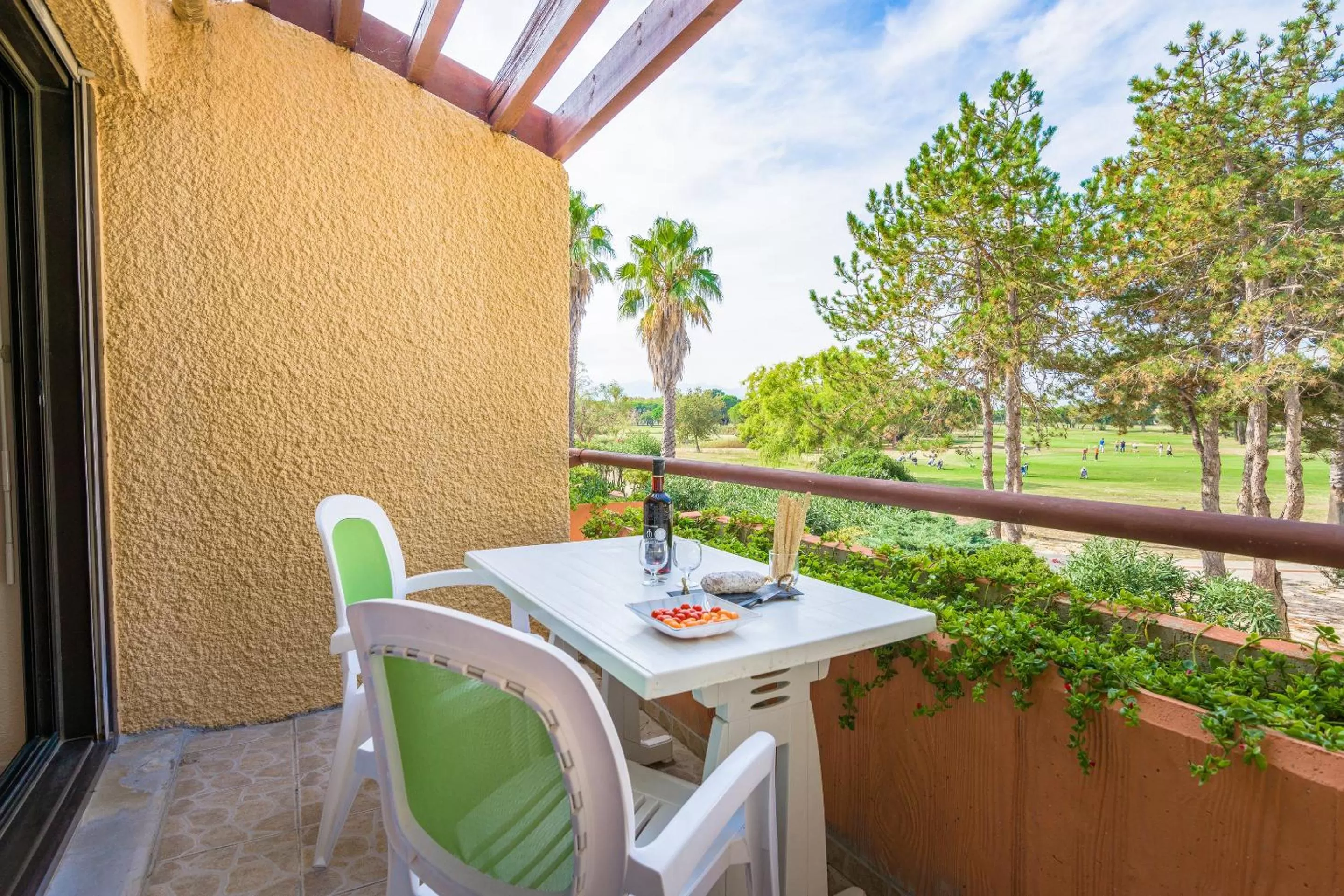Balcony/Terrace in Lagrange Vacances Résidence du Golf