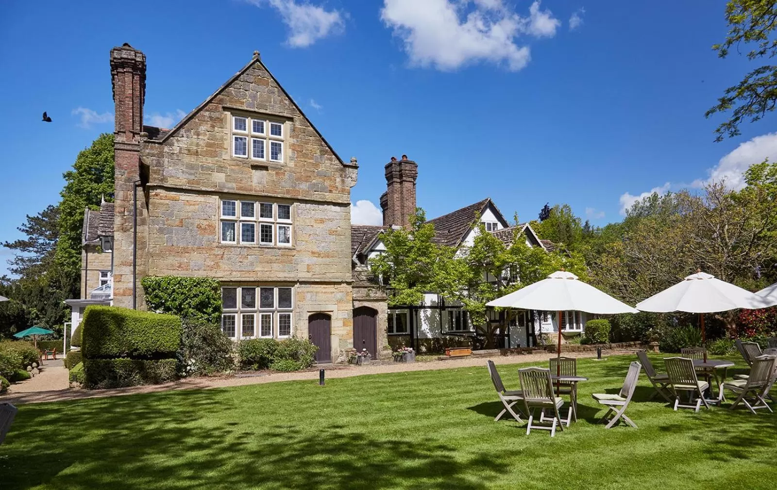 Property building in Ockenden Manor Hotel & Spa