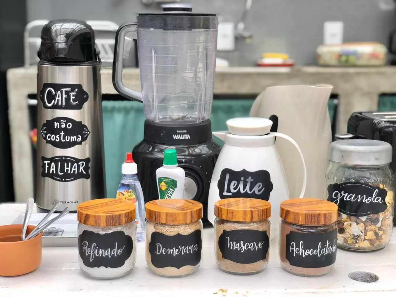 Coffee/tea facilities in Pousada Santarina