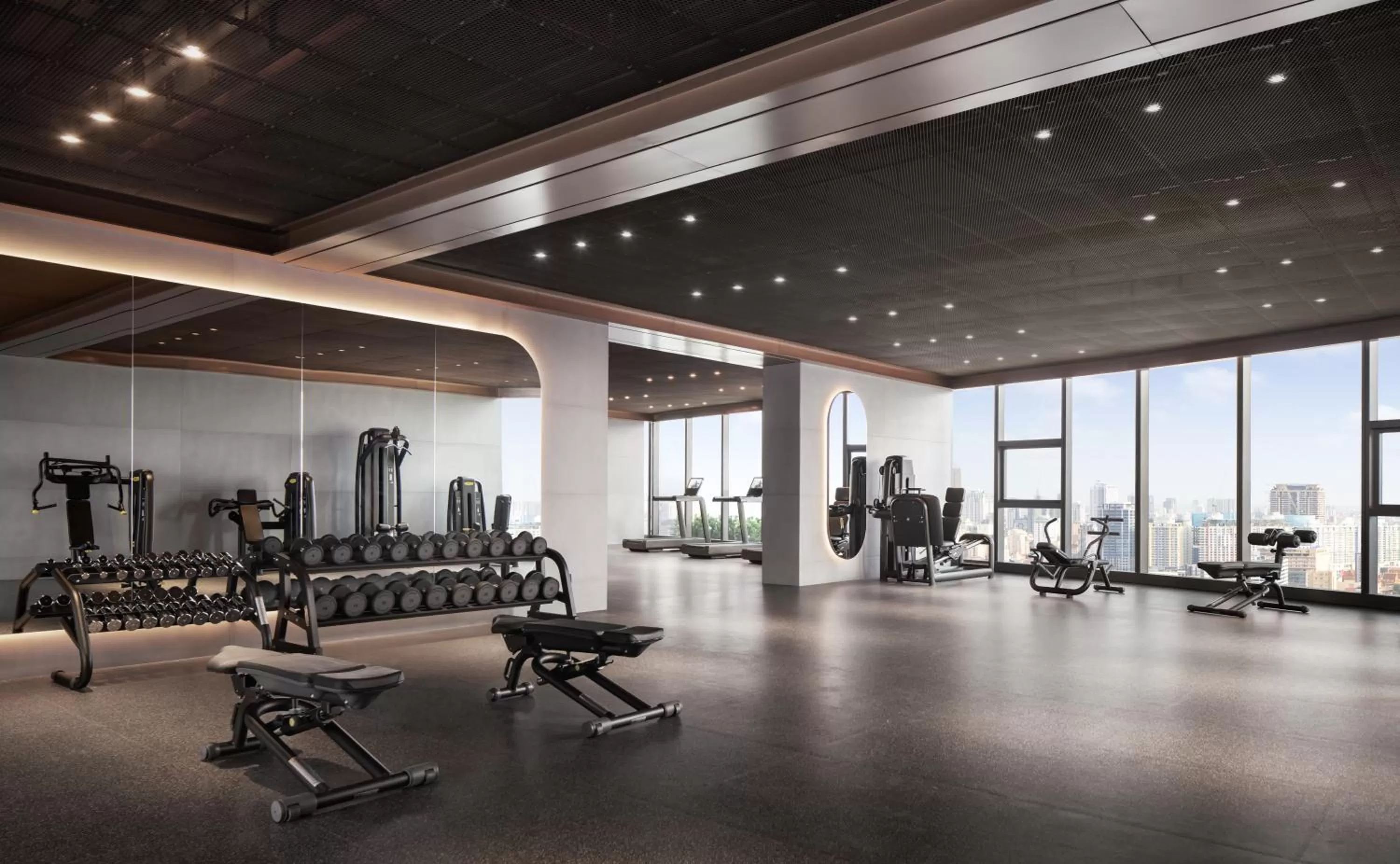 Fitness centre/facilities in Citadines Flatiron Phnom Penh