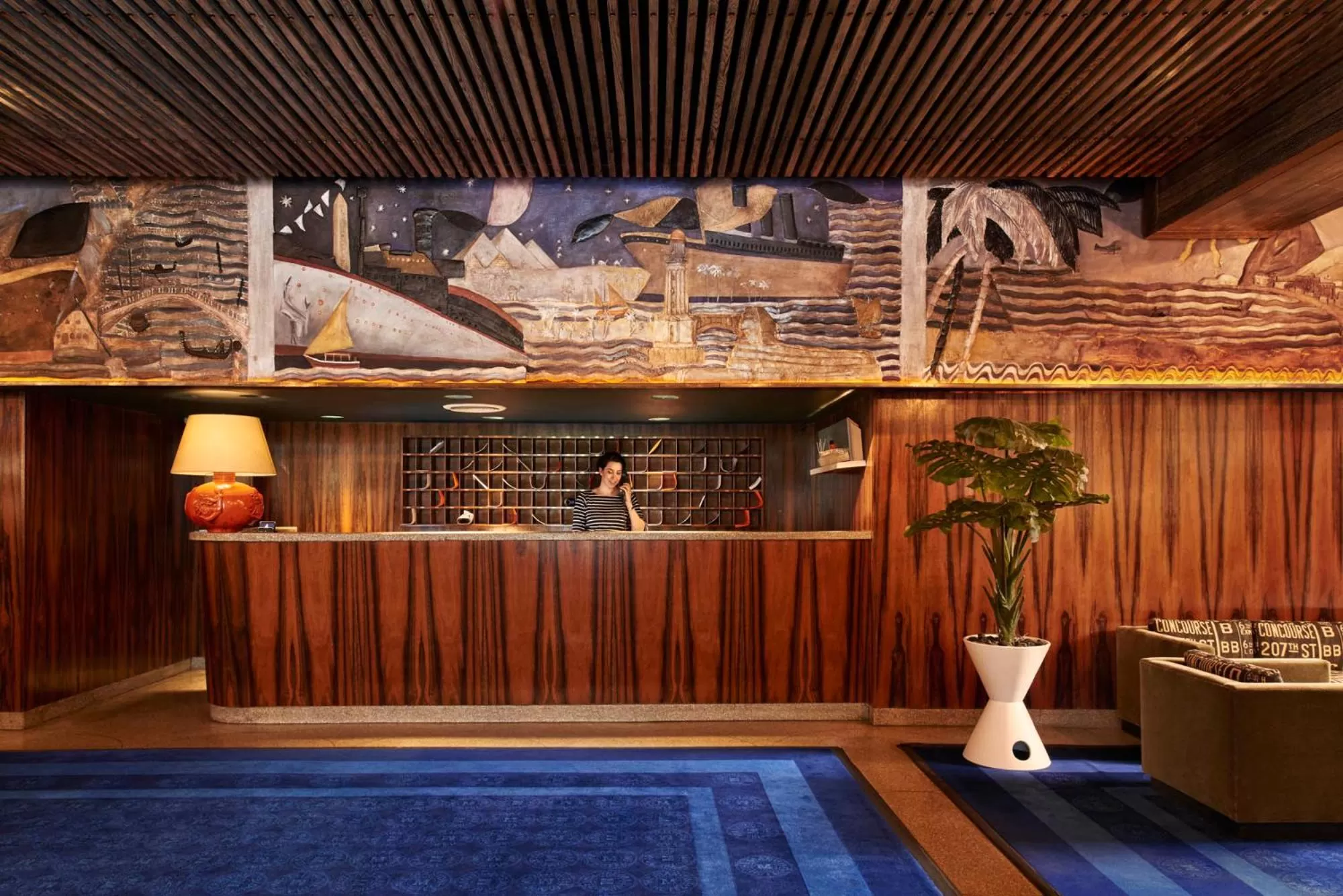 Lobby or reception in The Maritime Hotel