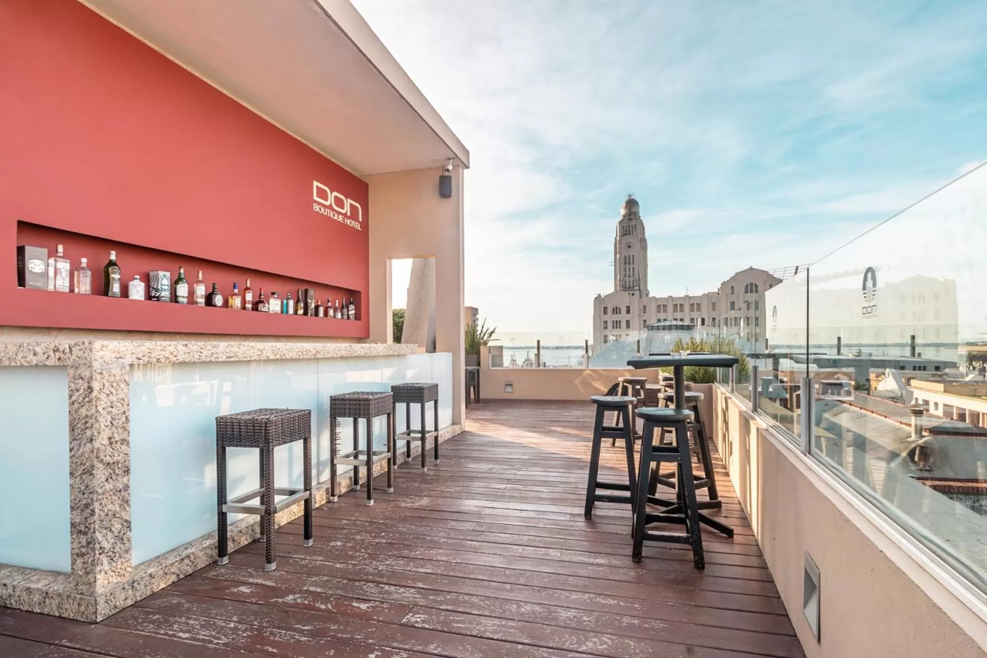 Balcony/Terrace in DON Boutique Hotel Montevideo
