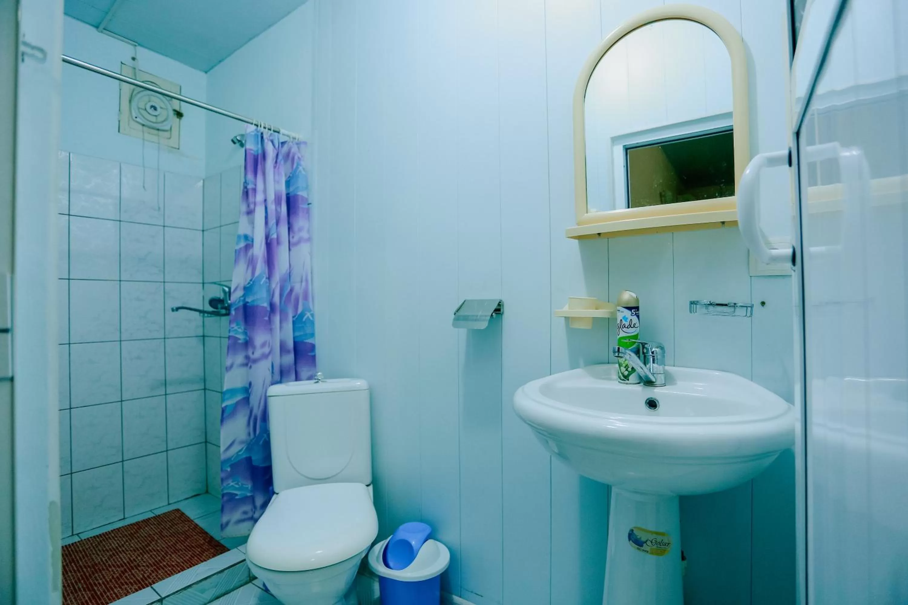 Shower in Bukhara house hotel