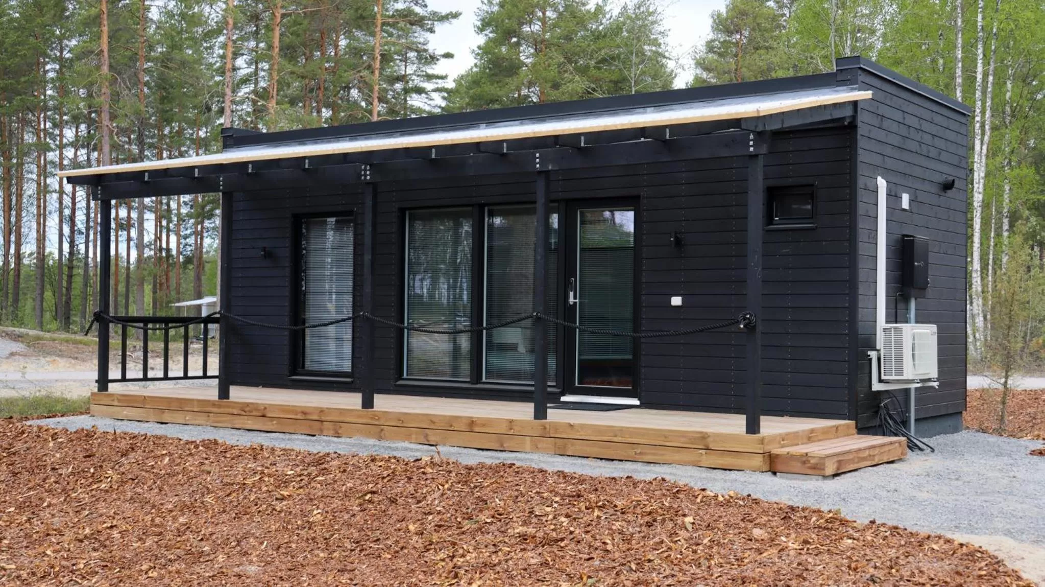 Facade/entrance in Pistohiekka Resort