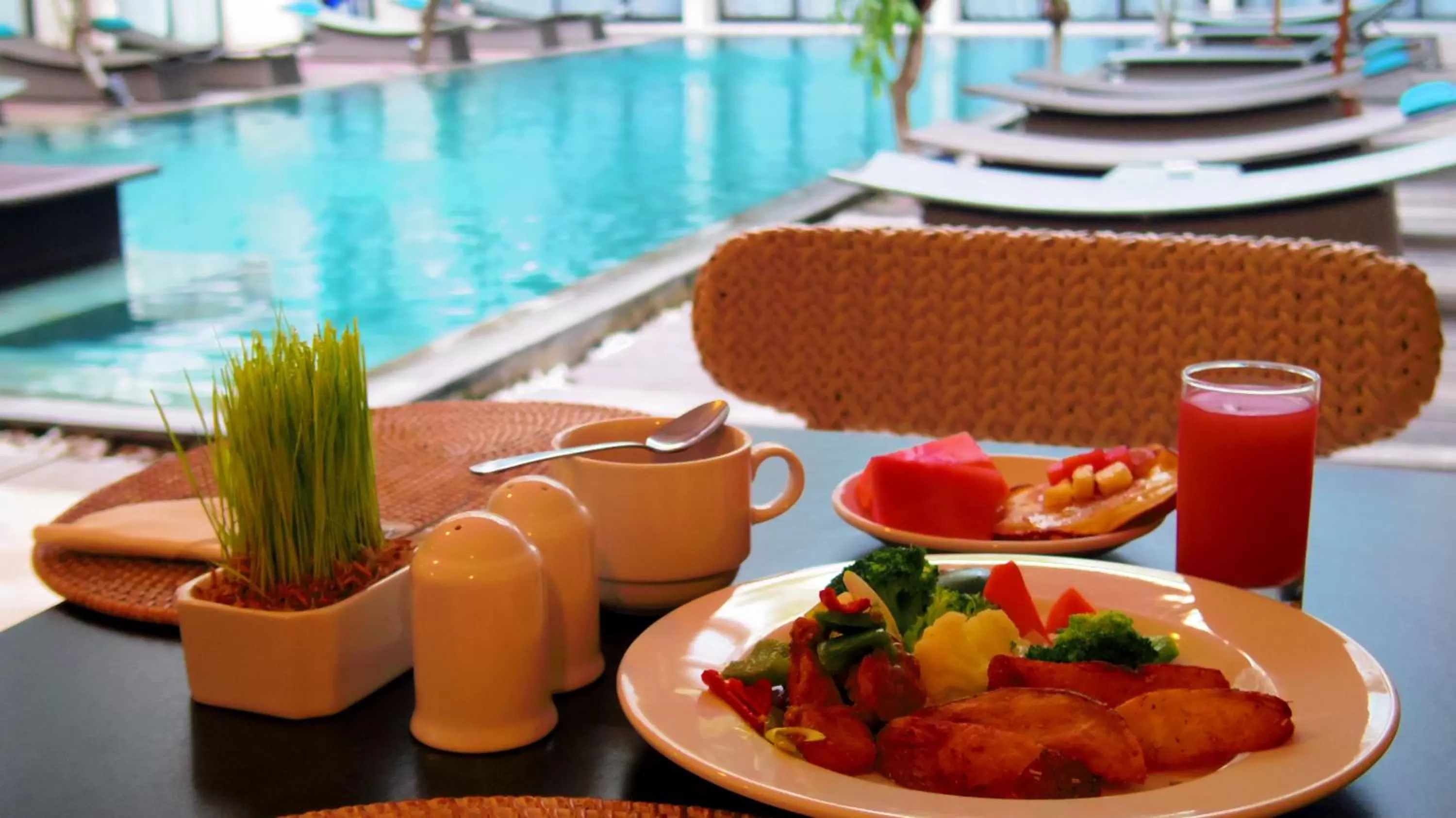 Restaurant/places to eat in Hotel Terrace at Kuta