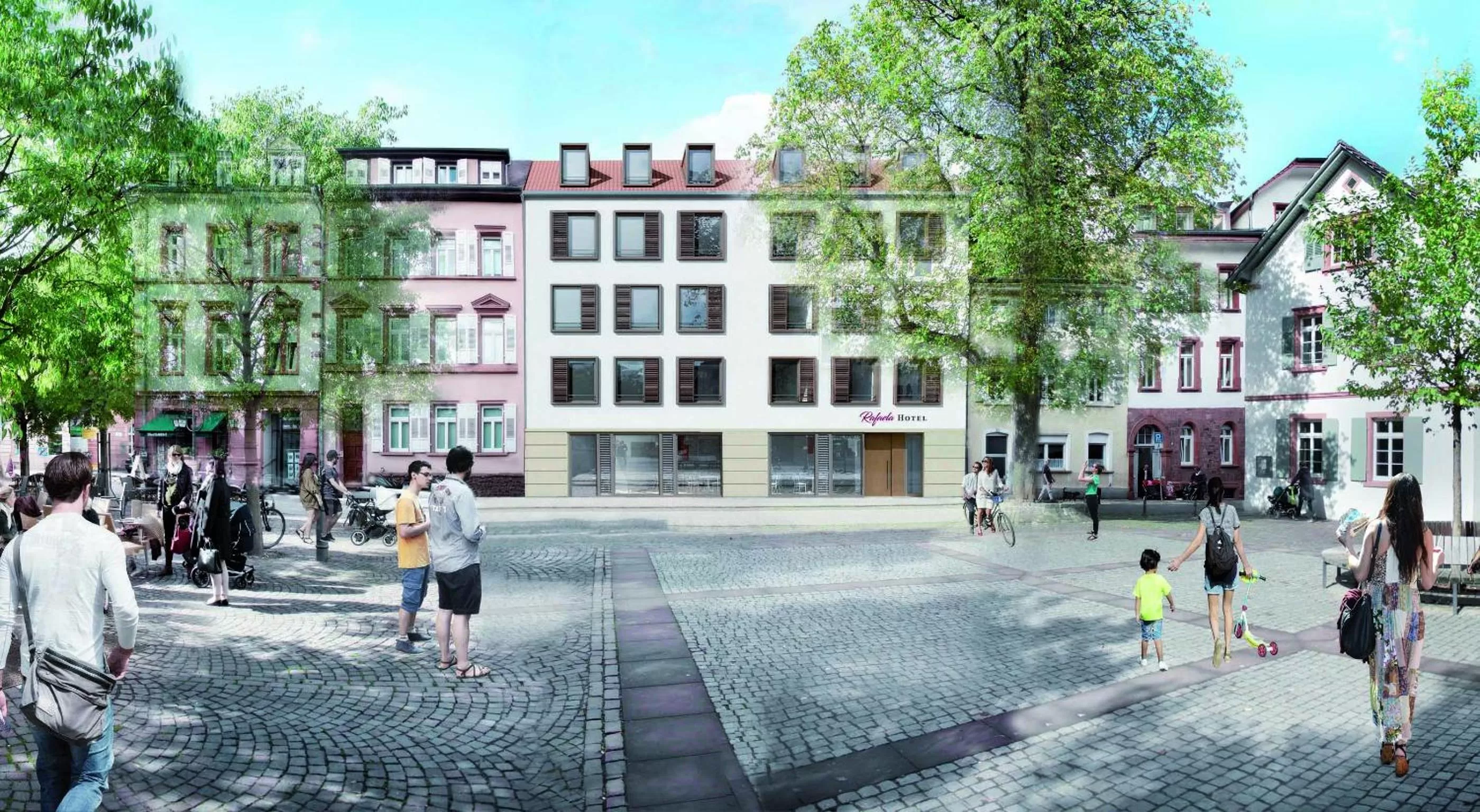 Facade/entrance in Rafaela Hotel Heidelberg