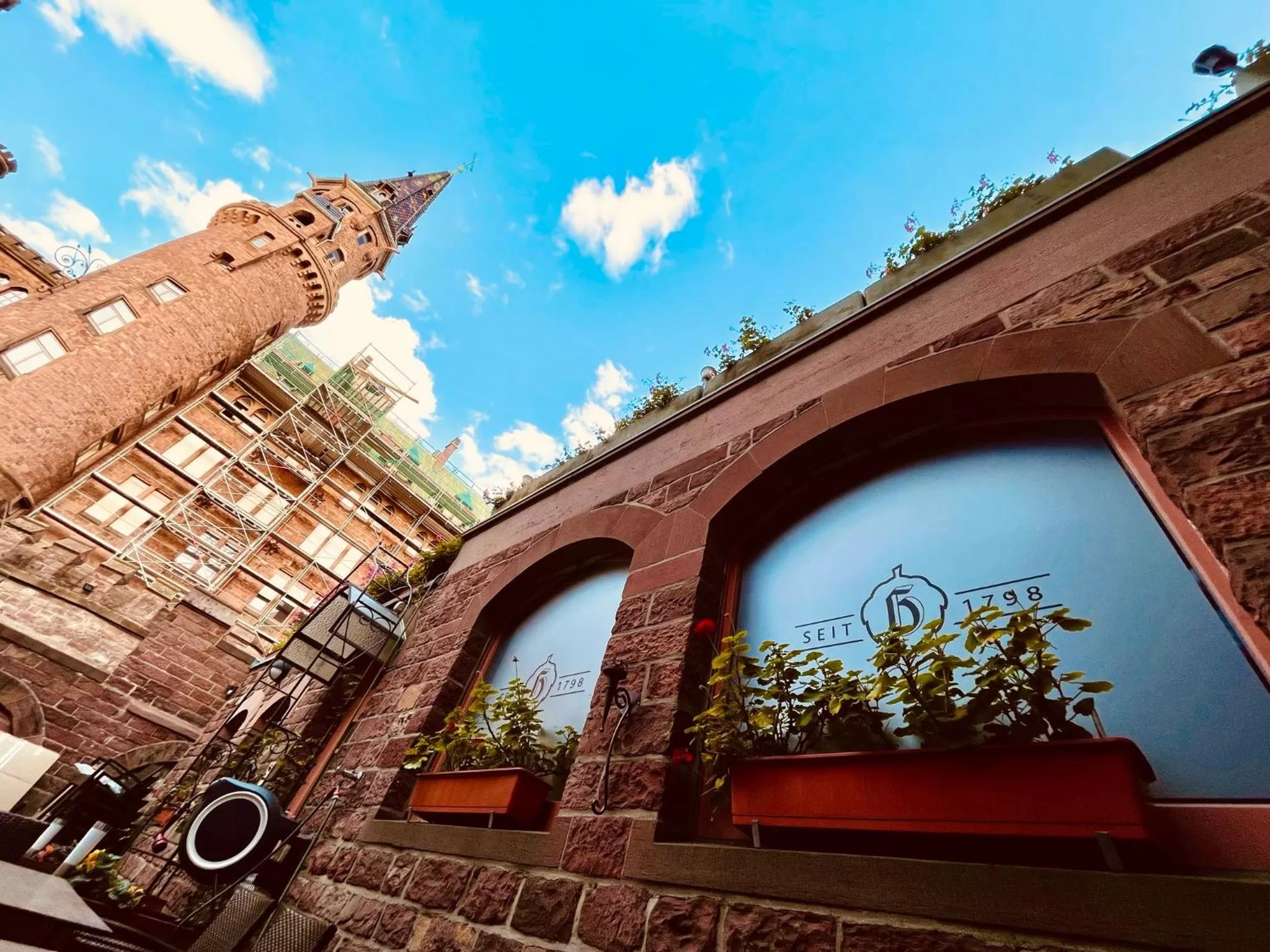 Property building in Hotel Hoepfner Burghof