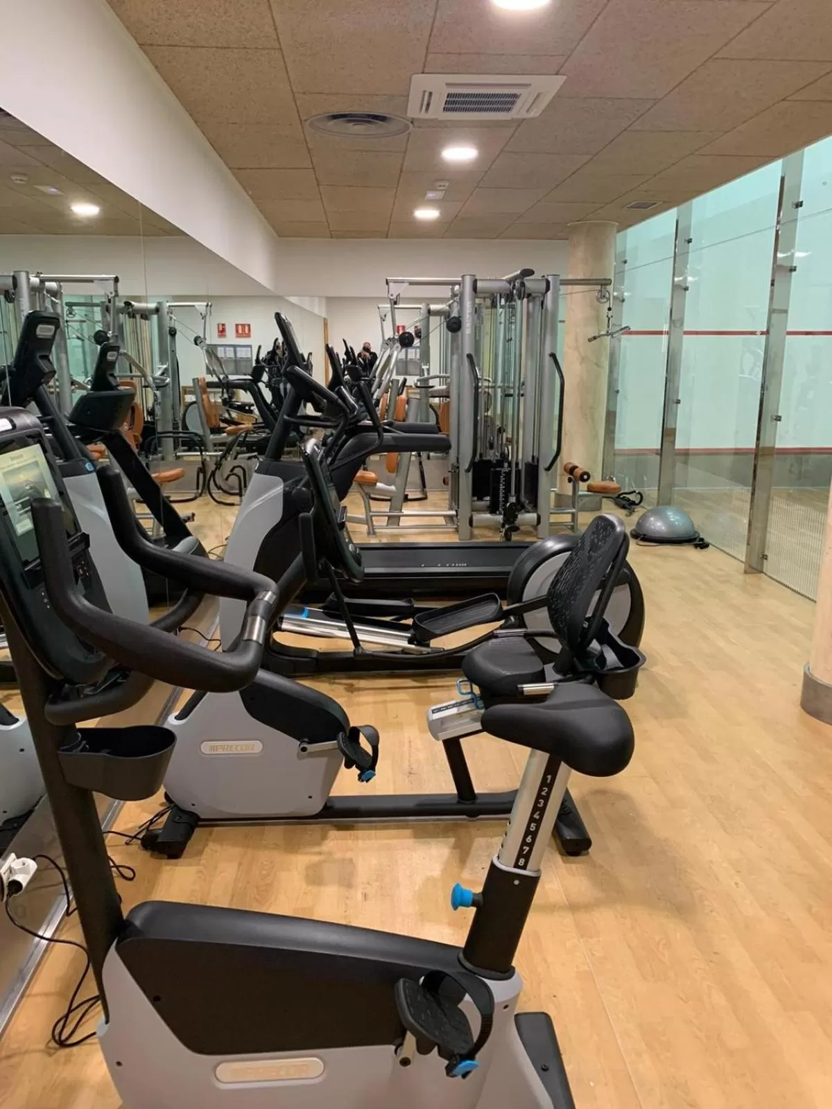 Fitness centre/facilities in Hotel Suite Villa Maria
