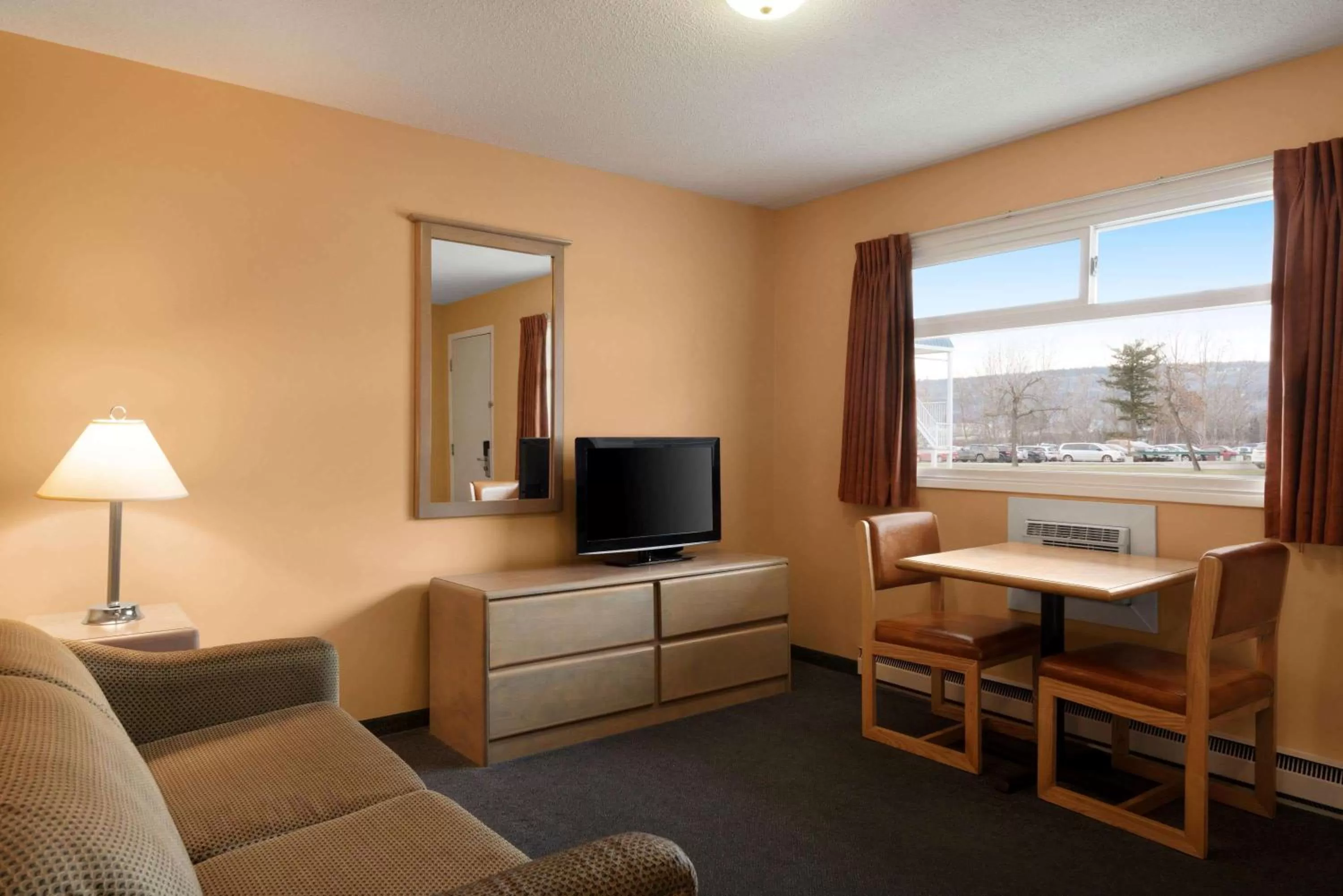 Kitchen or kitchenette in Travelodge by Wyndham Quesnel BC