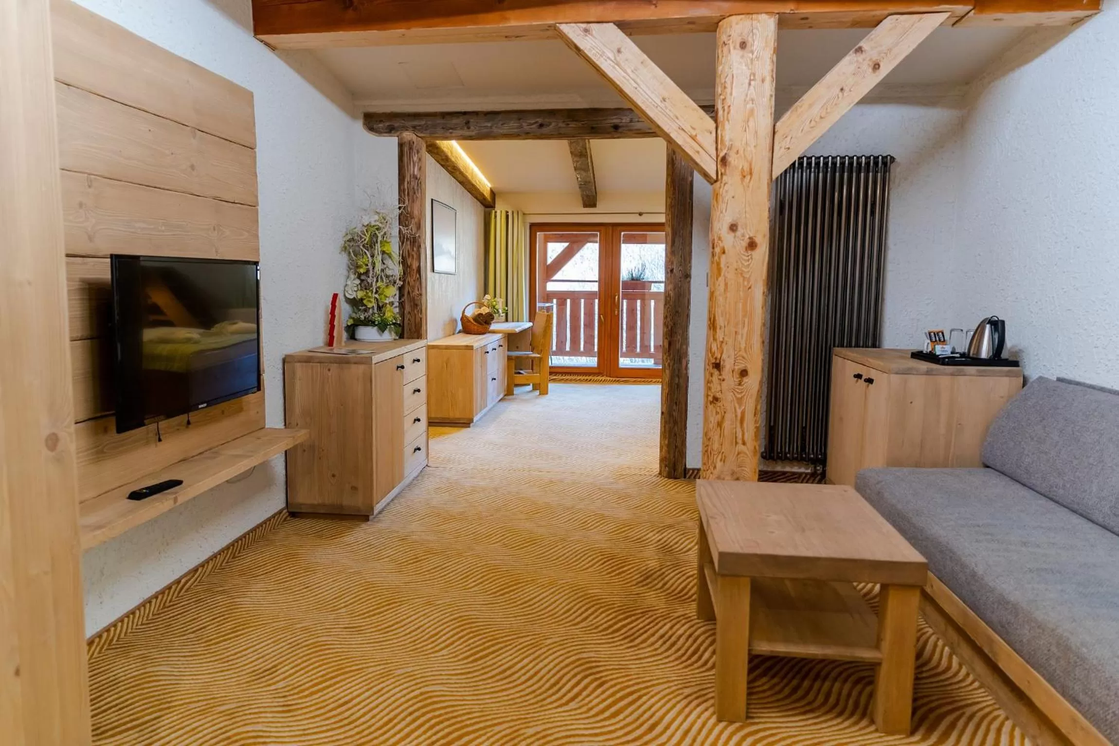 Living room in Hotel Strachanovka - Jánska Koliba