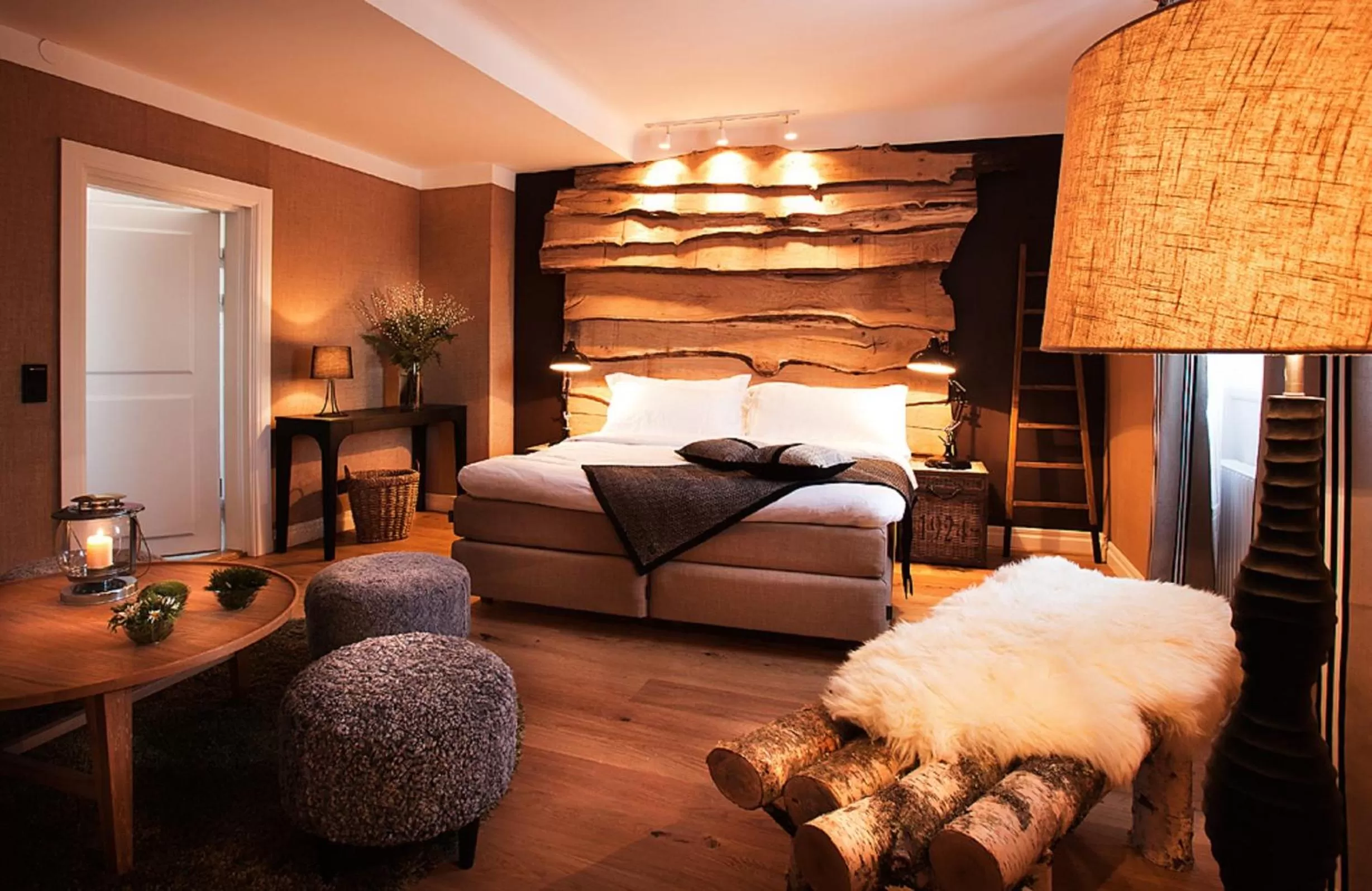 Photo of the whole room, Bed in Hesselby Slott