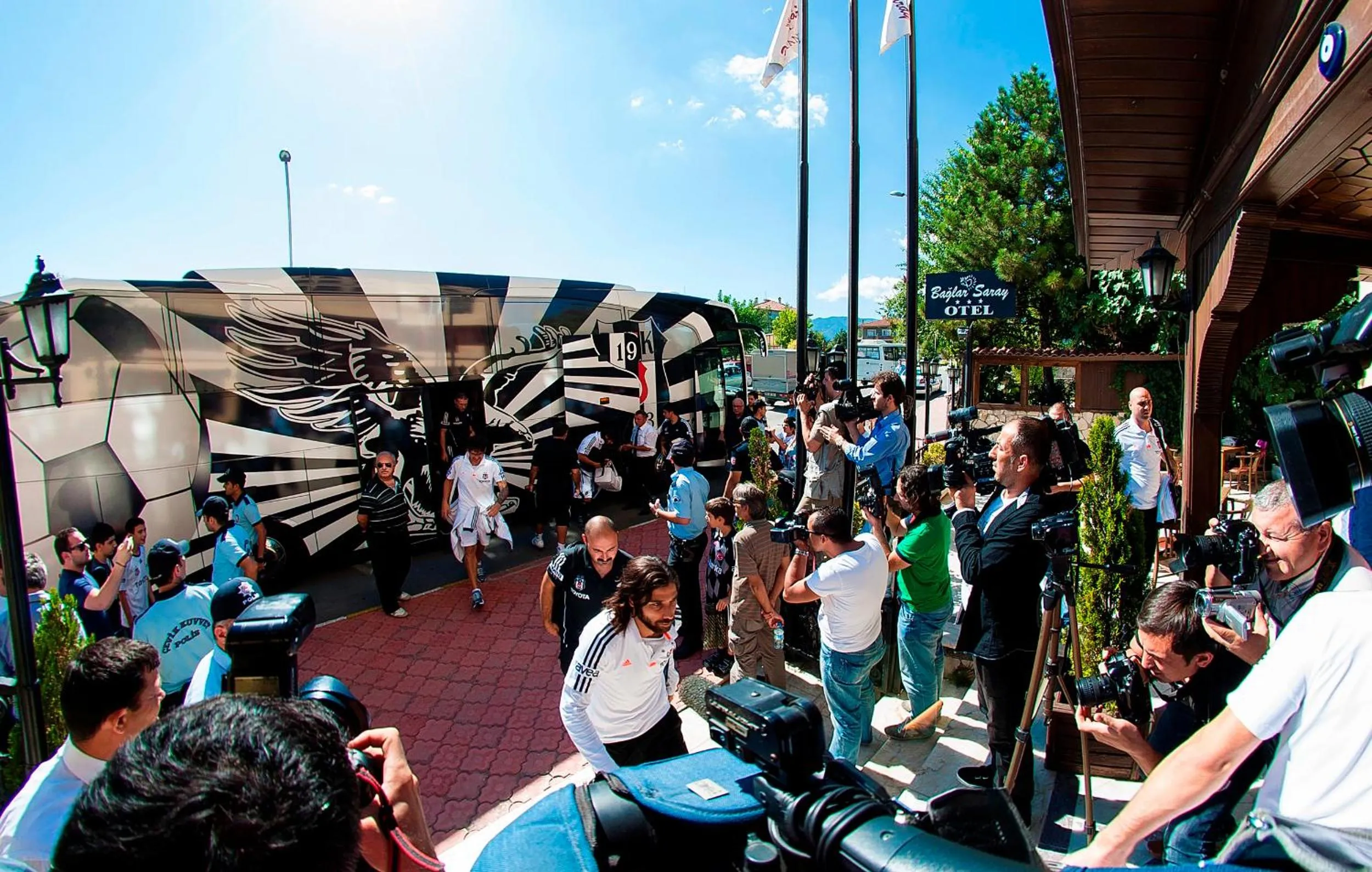 Facade/entrance in Baglar Saray Hotel