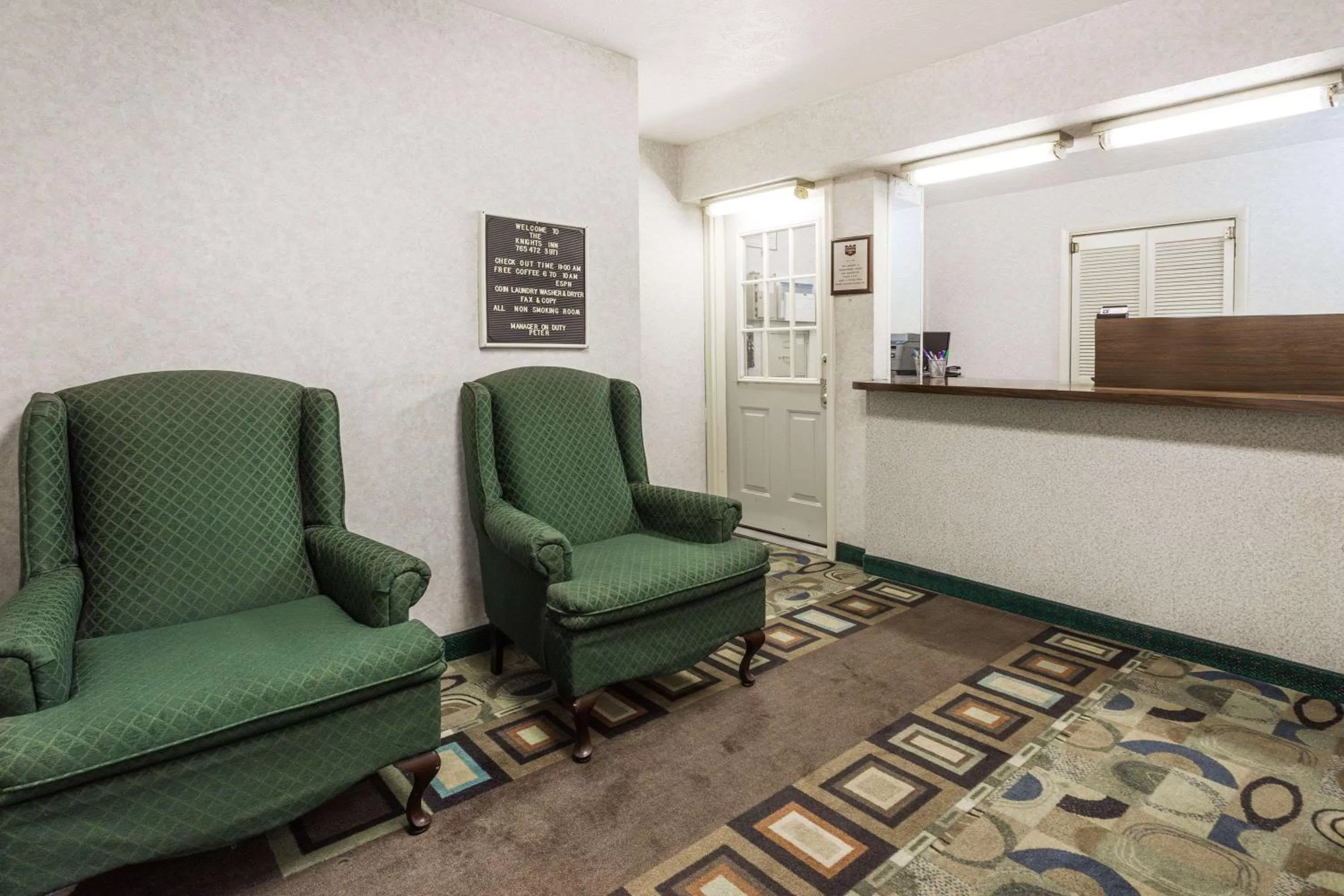 Lobby or reception in Knights Inn Peru