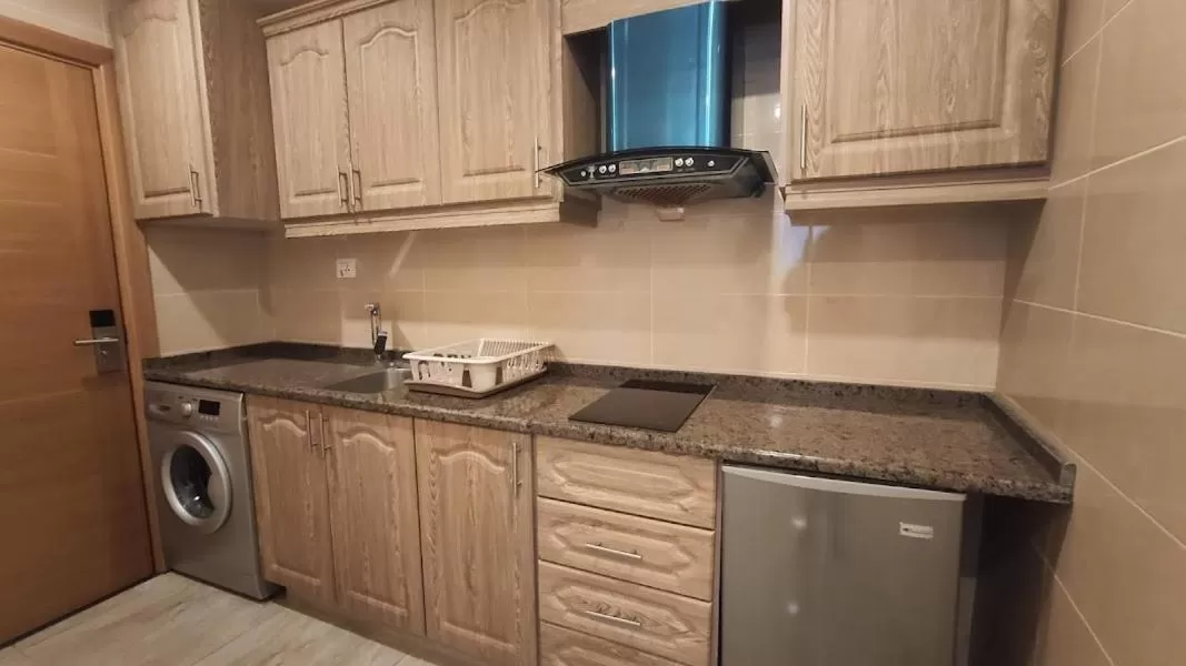 Kitchen or kitchenette, Kitchen/Kitchenette in Jawharet Alswefiah Hotel Suites