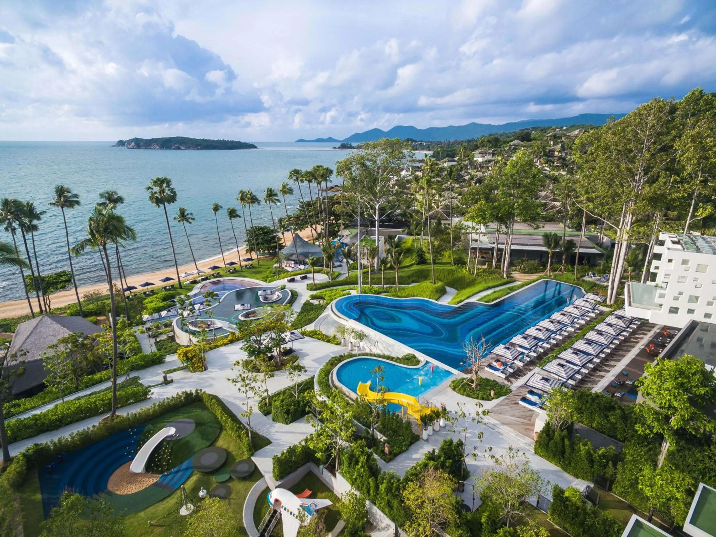 Property building in Hyatt Regency Koh Samui
