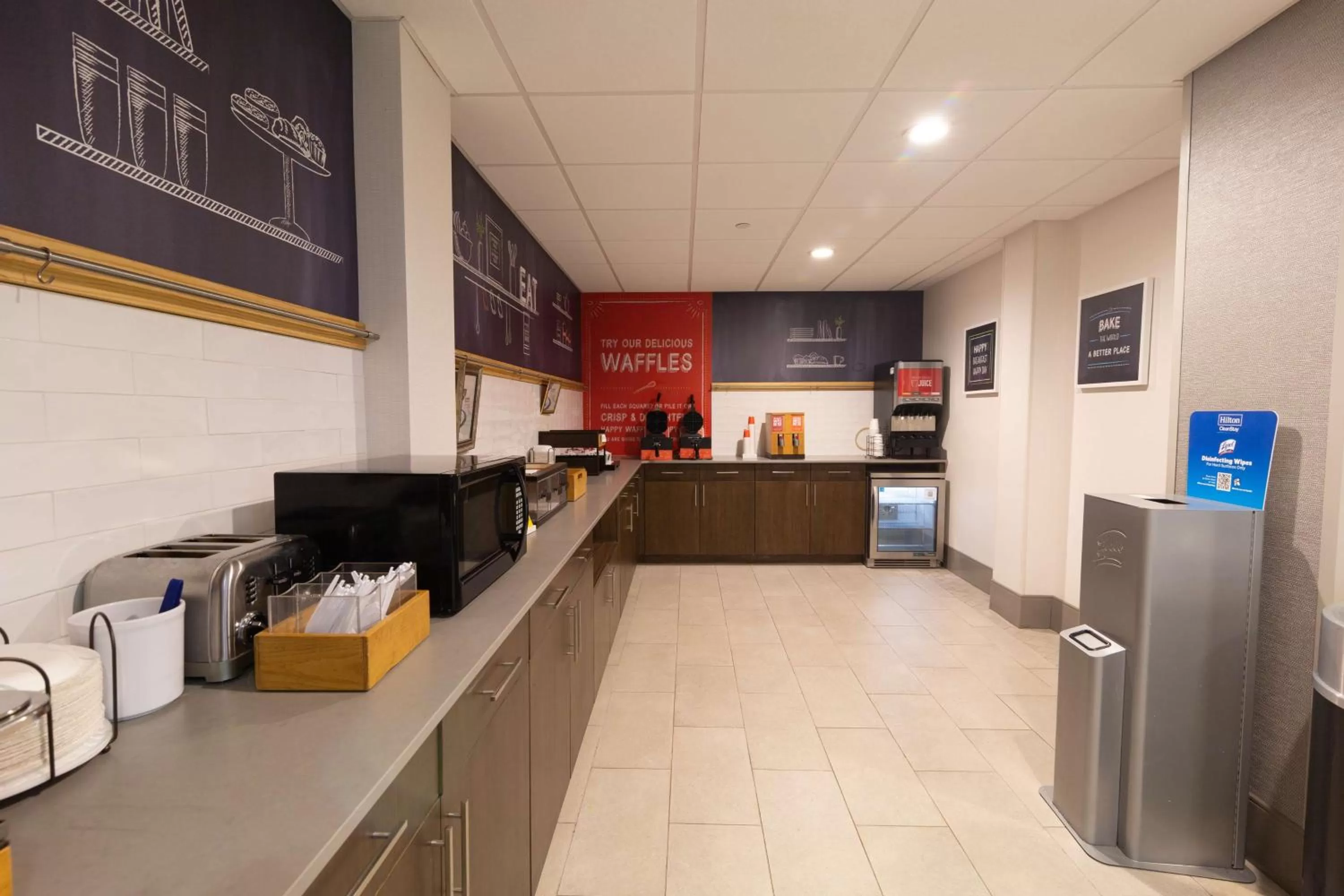 Breakfast in Hampton Inn Atlanta/Peachtree City