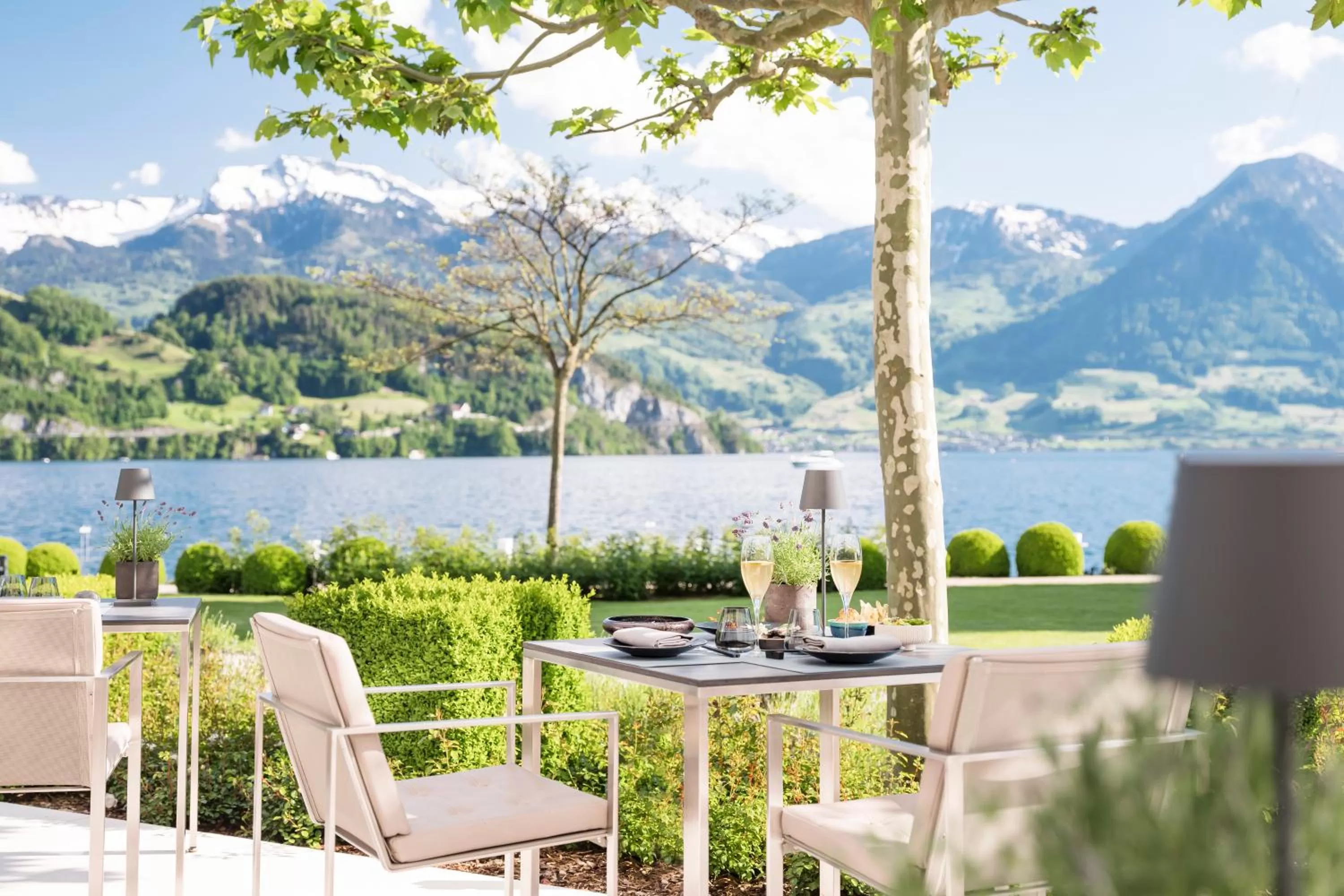 Restaurant/places to eat in Park Hotel Vitznau