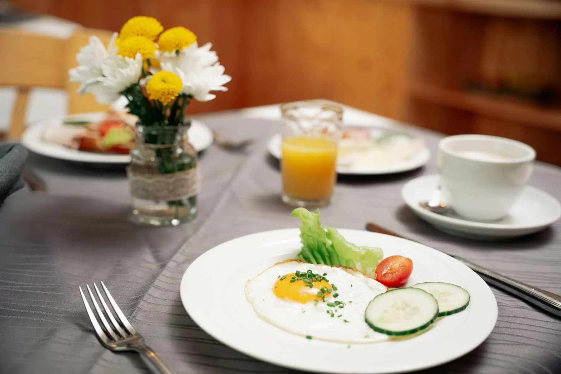 Food and drinks in Hotel Park Cafe Reichl