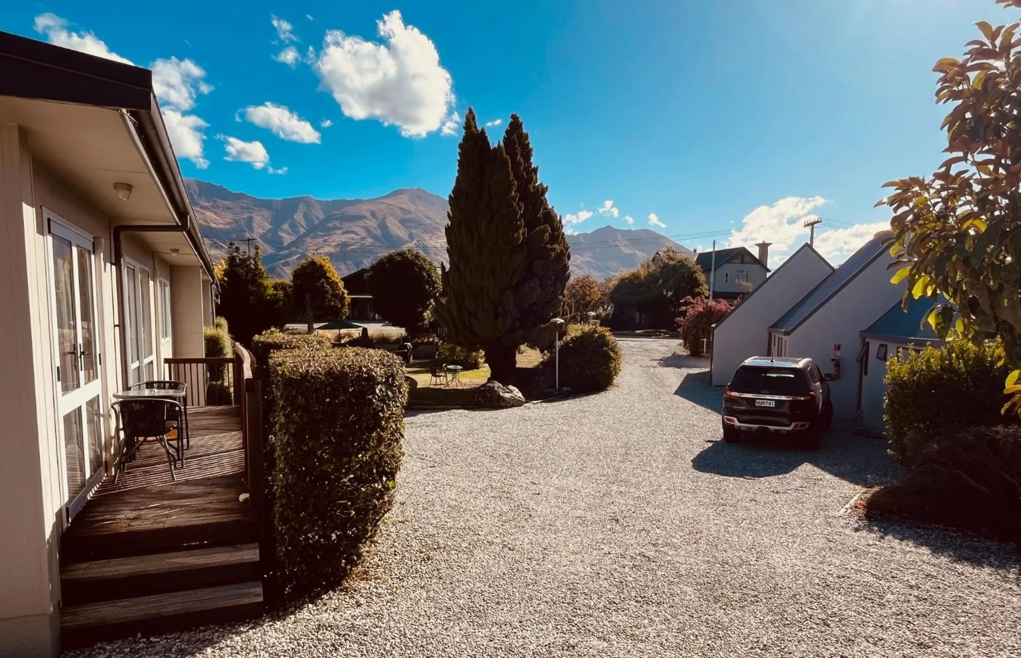 Property building in Manuka Crescent Motel