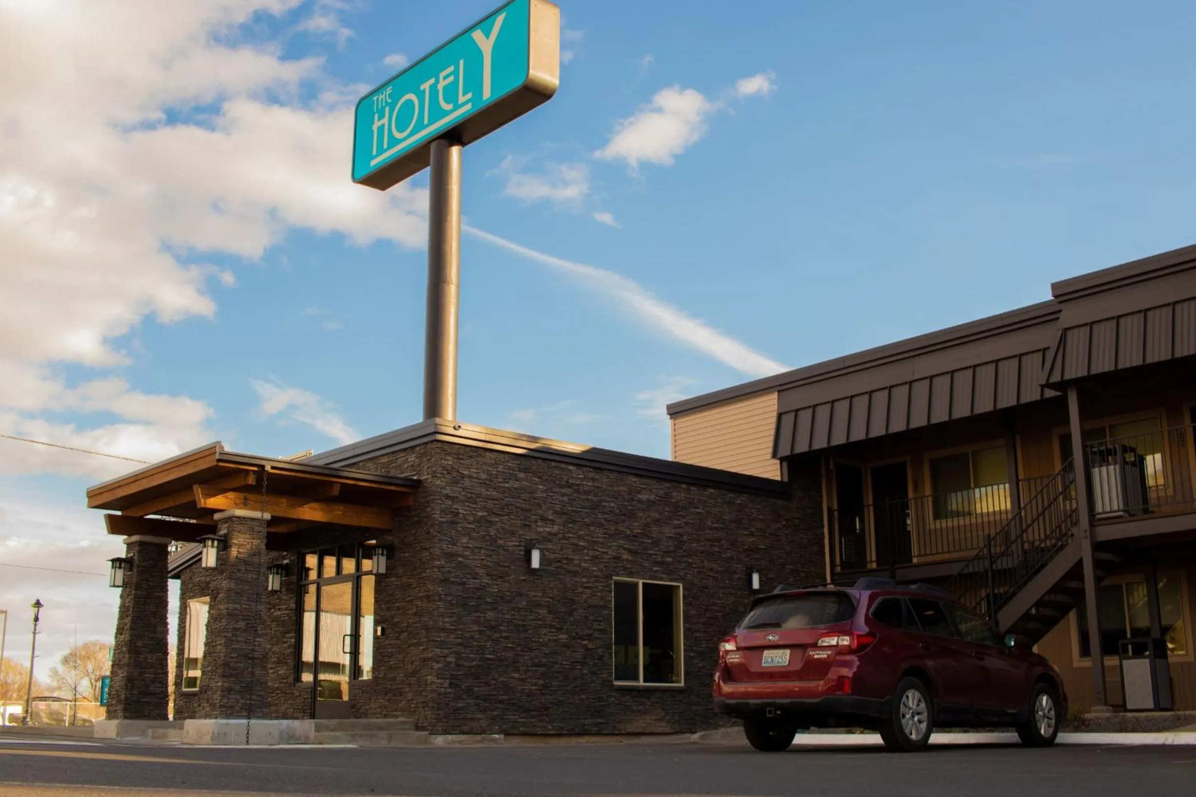 Property building in The Hotel Y